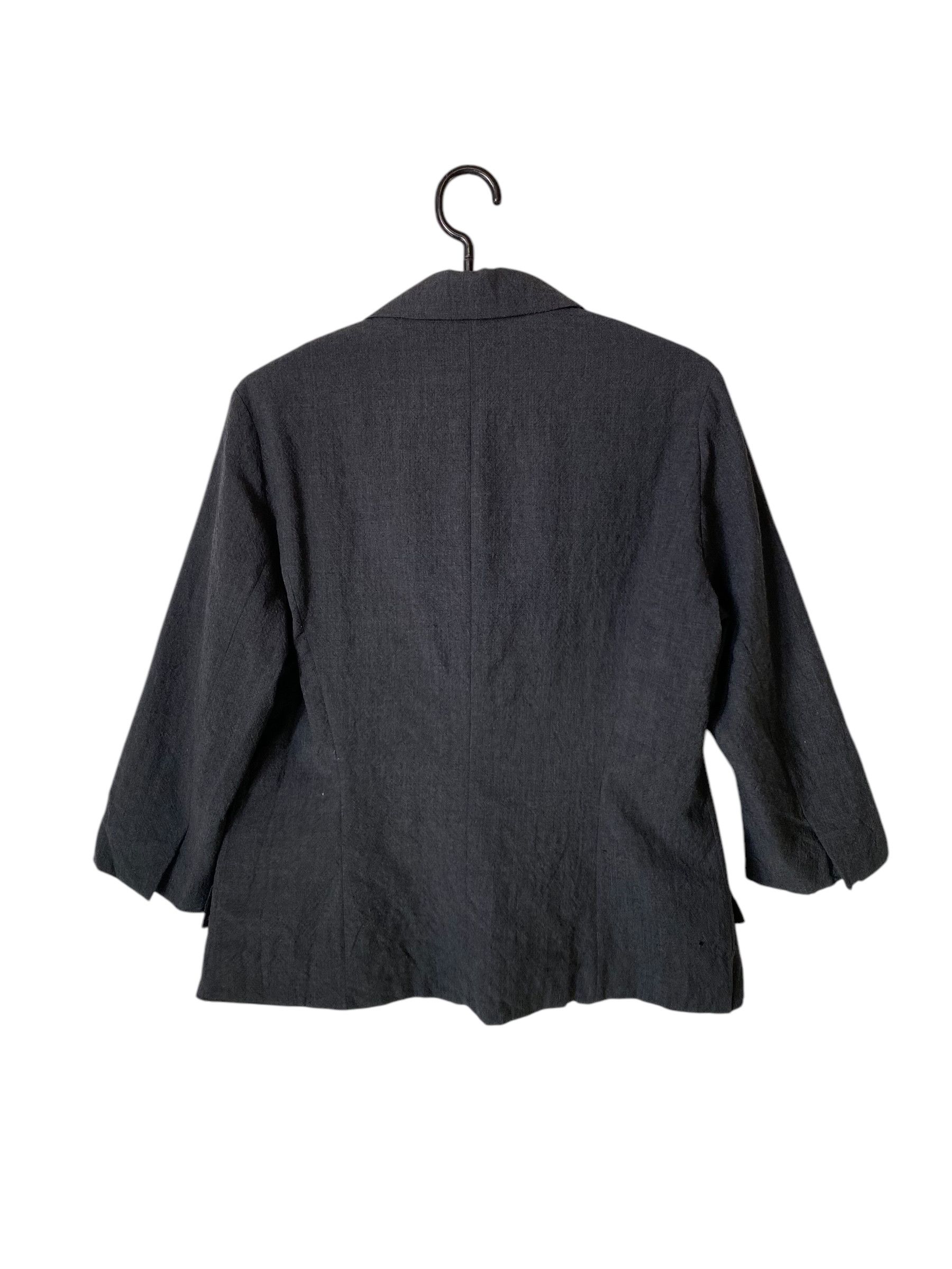 Yohji Yamamoto 90s Iwish Yohji Yamamoto single button jacket Size M / US 6-8 / IT 42-44 - 2 Thumbnail