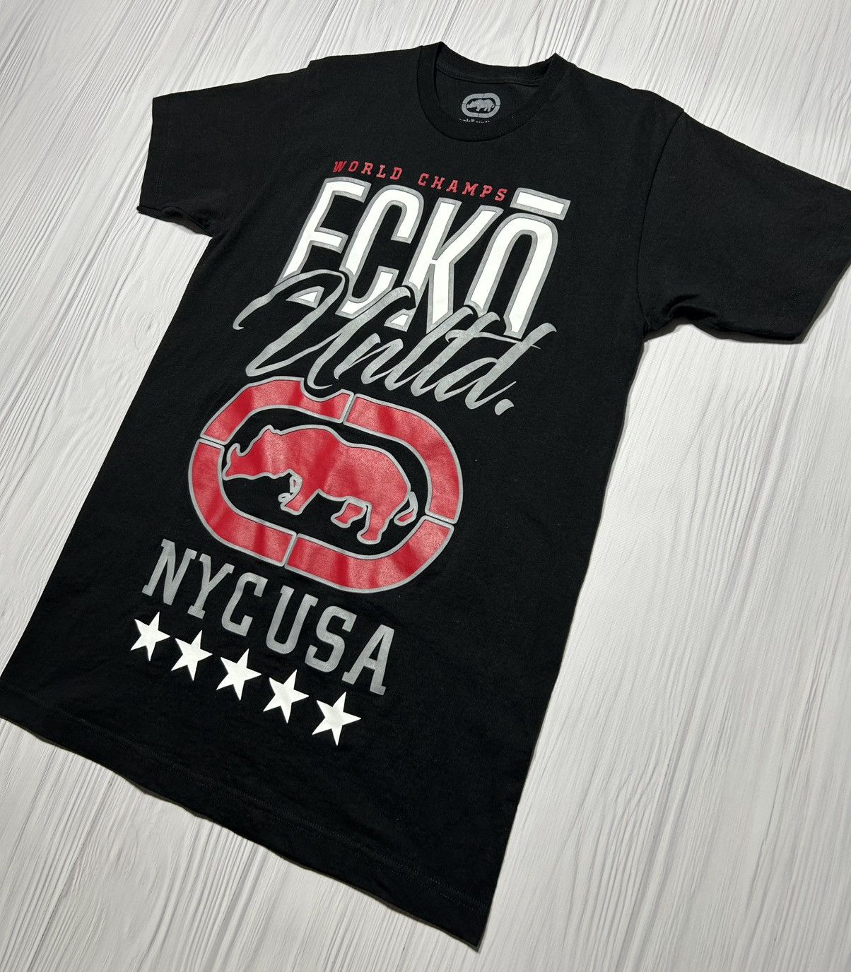 Ecko Unltd. × Vintage Vintage Y2K Ecko Unltd USA Big Logo T-shirt Size M Size US M / EU 48-50 / 2 - 2 Thumbnail