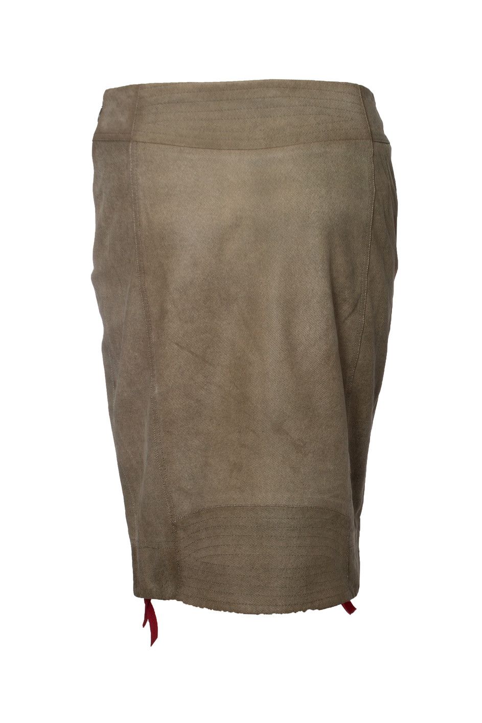 Dior Christian Dior, Green suede biker jacket and skirt Size S / US 4 / IT 40 - 8 Thumbnail