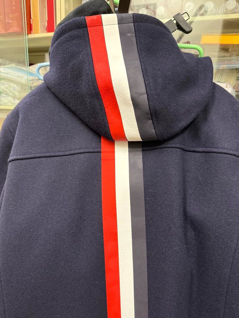 Thom Browne Thom Browne Woolen hooded coat Size US M / EU 48-50 / 2 - 7 Thumbnail