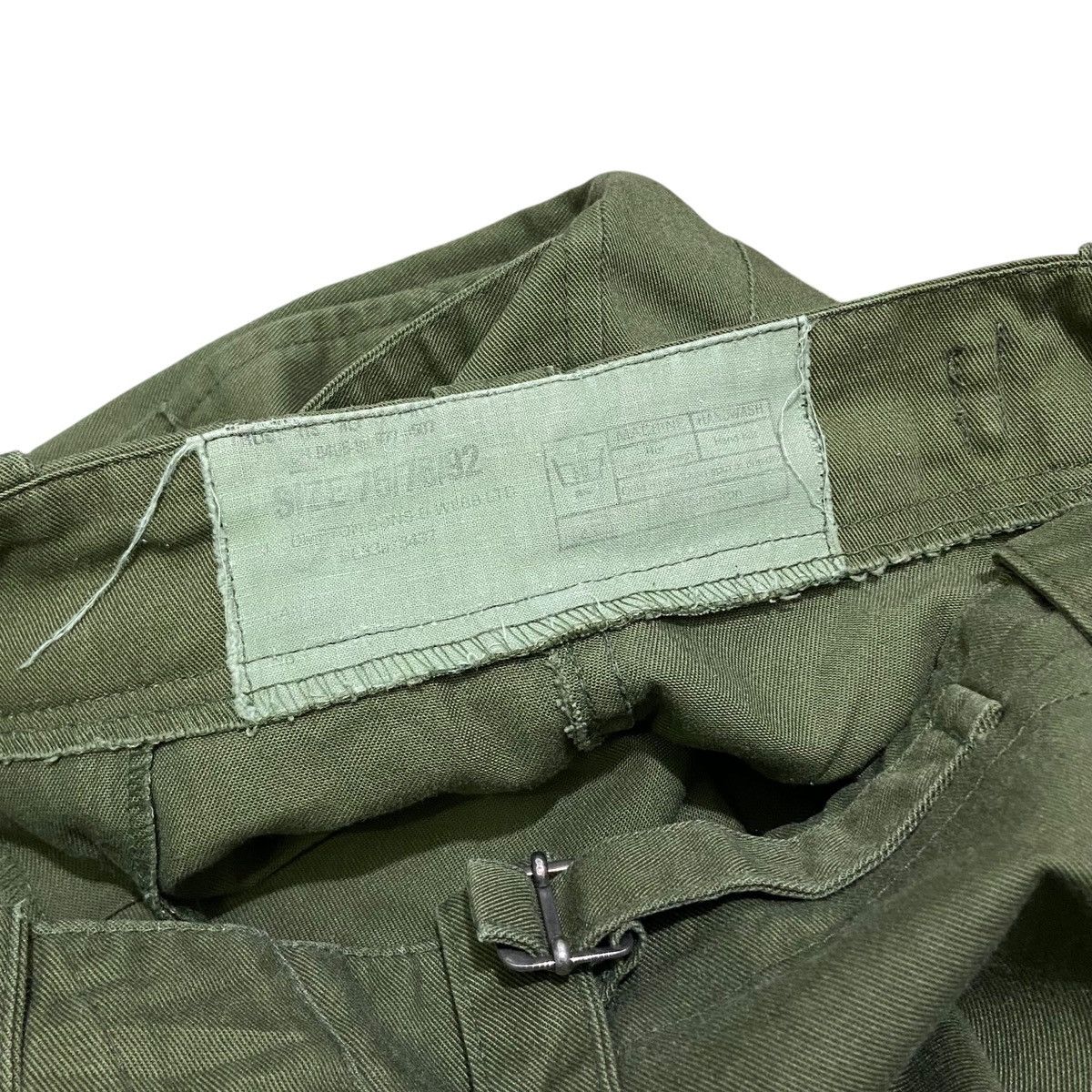 Vintage Vtg British Army Lightweight Trousers Cargo Pant - Olive Size US 30 / EU 46 - 5 Thumbnail