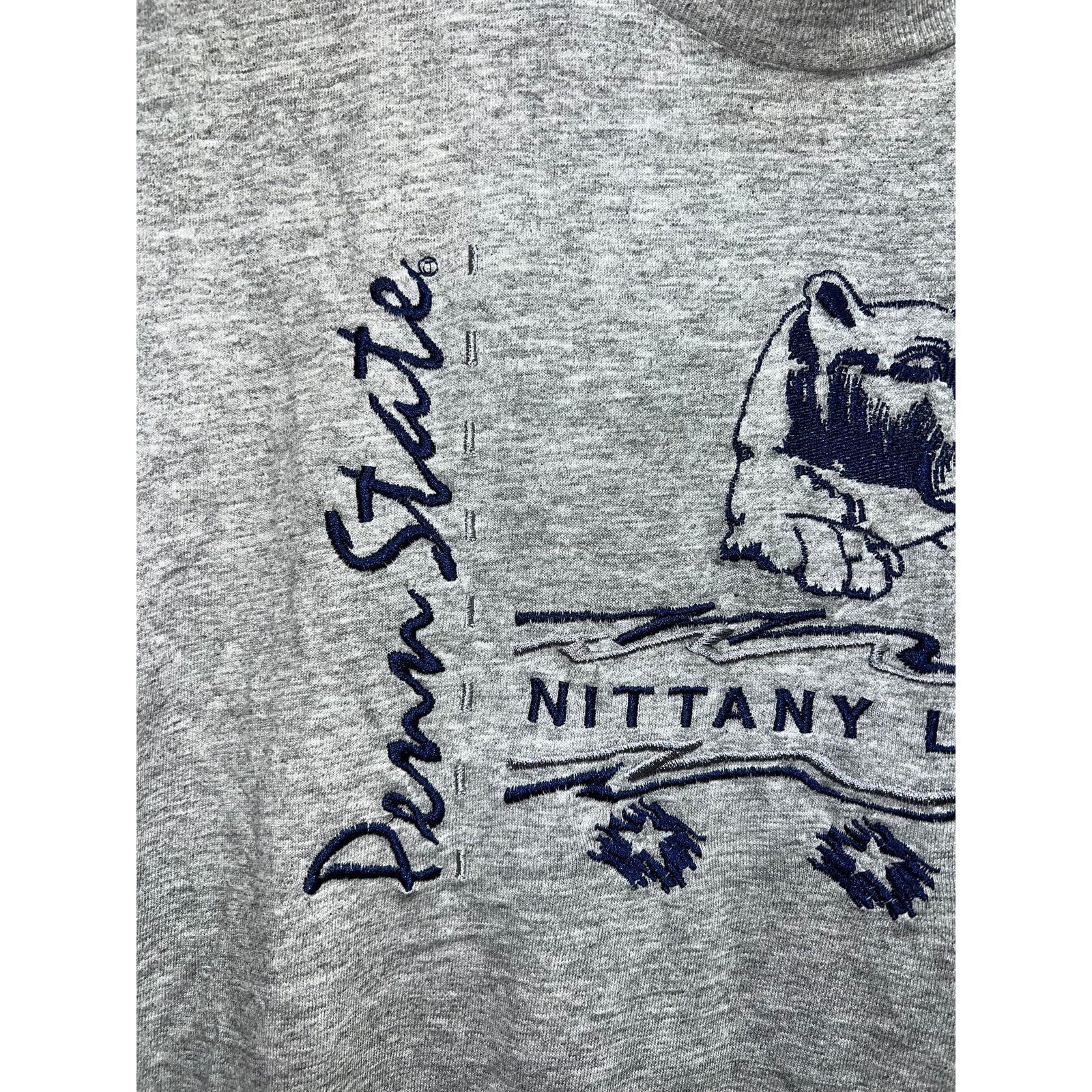 Lee Vintage Penn State Nittany Lions Shirt Heather Tee Gray 90s Size US L / EU 52-54 / 3 - 3 Thumbnail