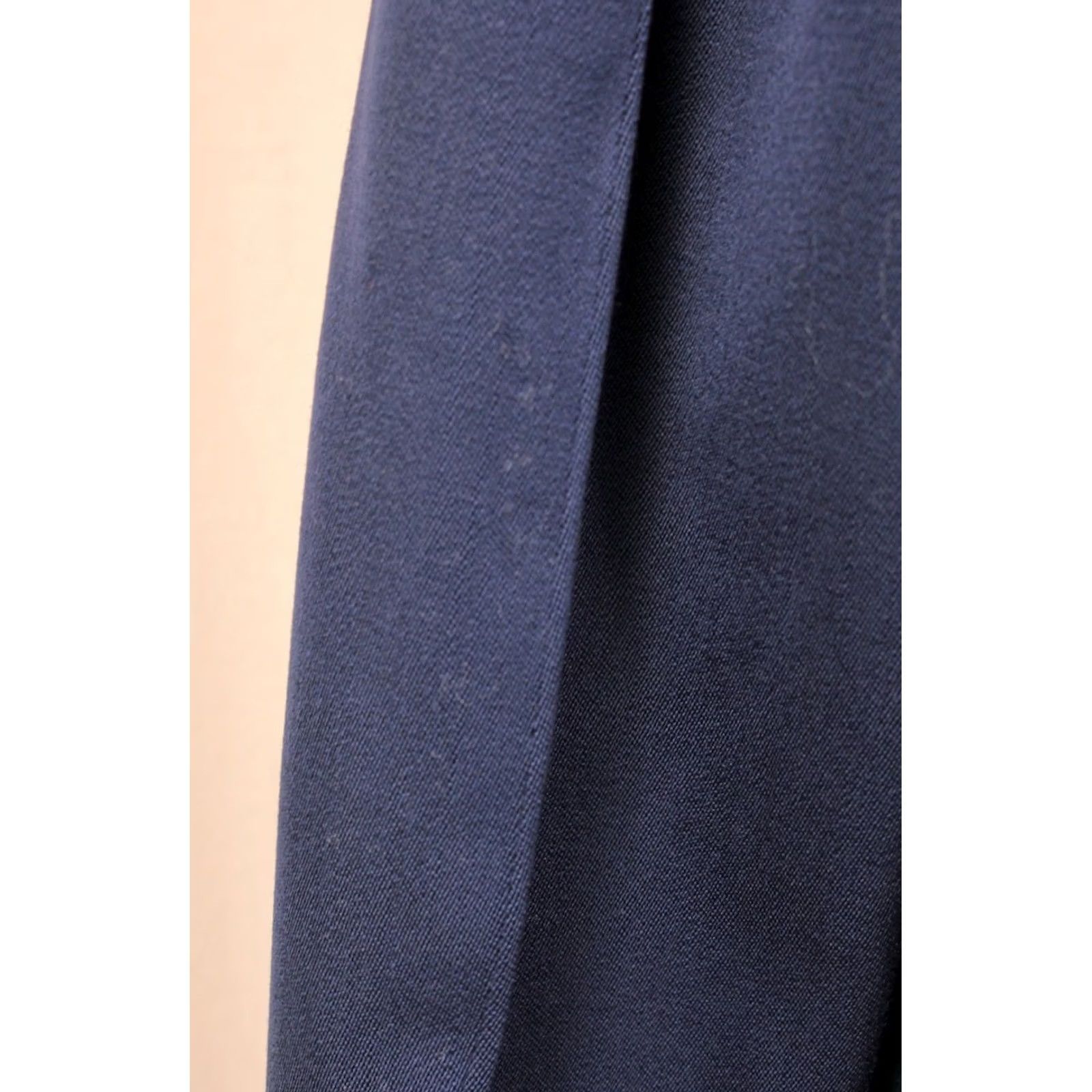 Vintage VINTAGE Mens Blazer Jacket 50s 1950s Wool Dark Blue Size L M Casual, Wool, Blazer, 50s Jacket, 1950s, Original Mens, Blue, 27" Sleeve, 46" Chest Size 42R - 7 Thumbnail