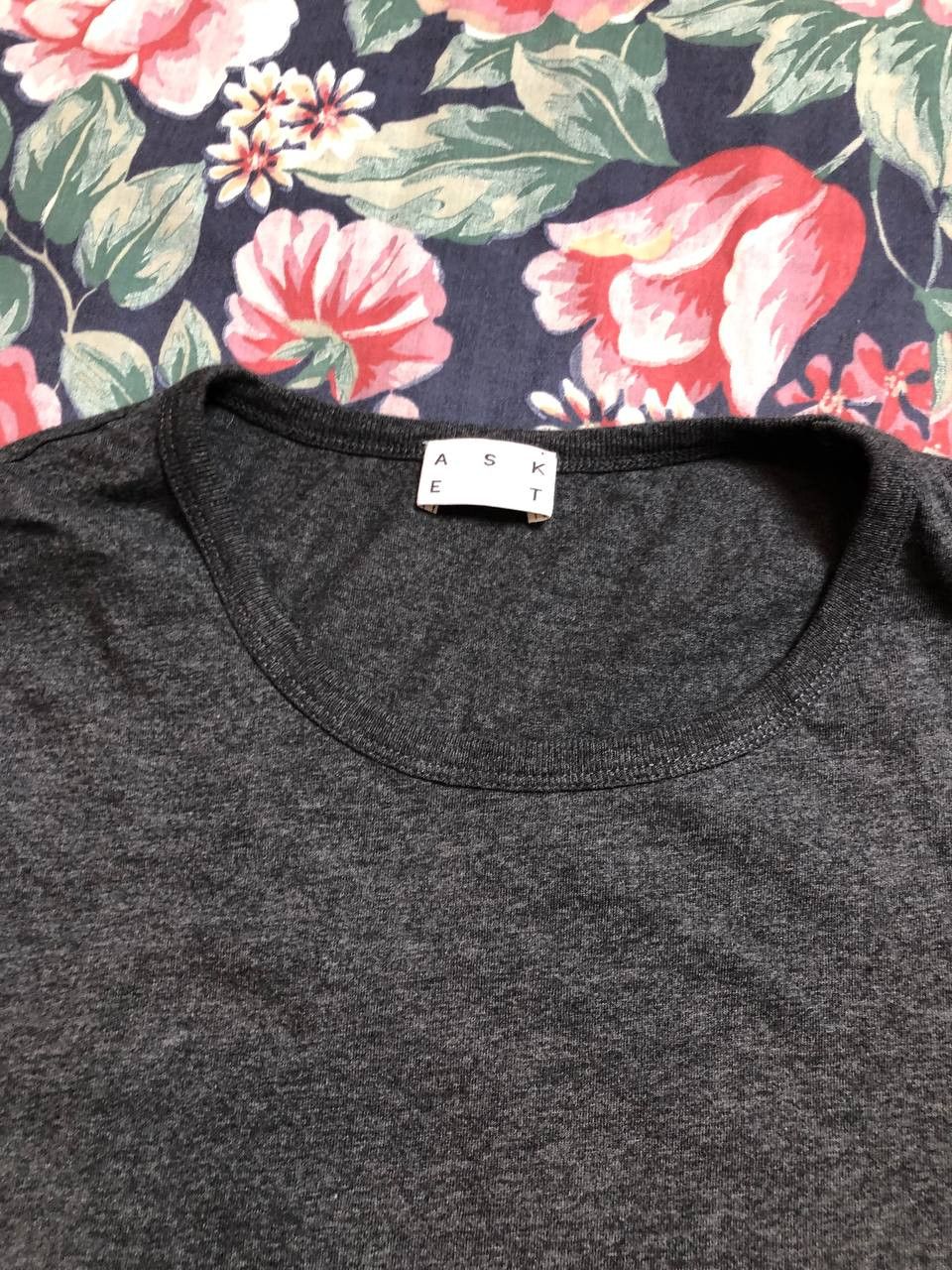 Asket Asket Premium Cotton Short Sleeve Plain Basic T-Shirt Size US L / EU 52-54 / 3 - 9 Thumbnail