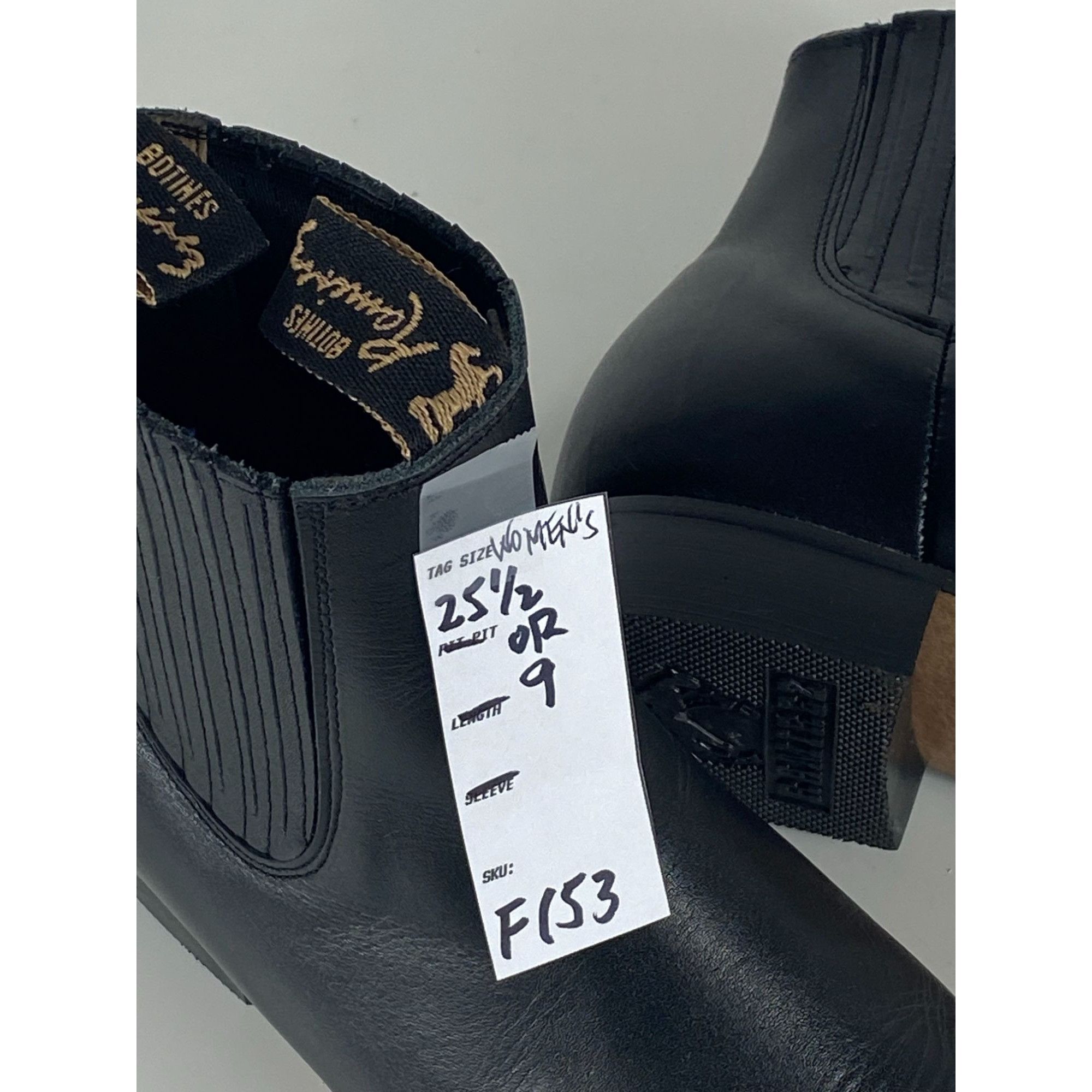 Other Botines Ramirez Black Leather Chelsea Ankle Boots Size 9 Wom Size US 9 / IT 39 - 8 Thumbnail