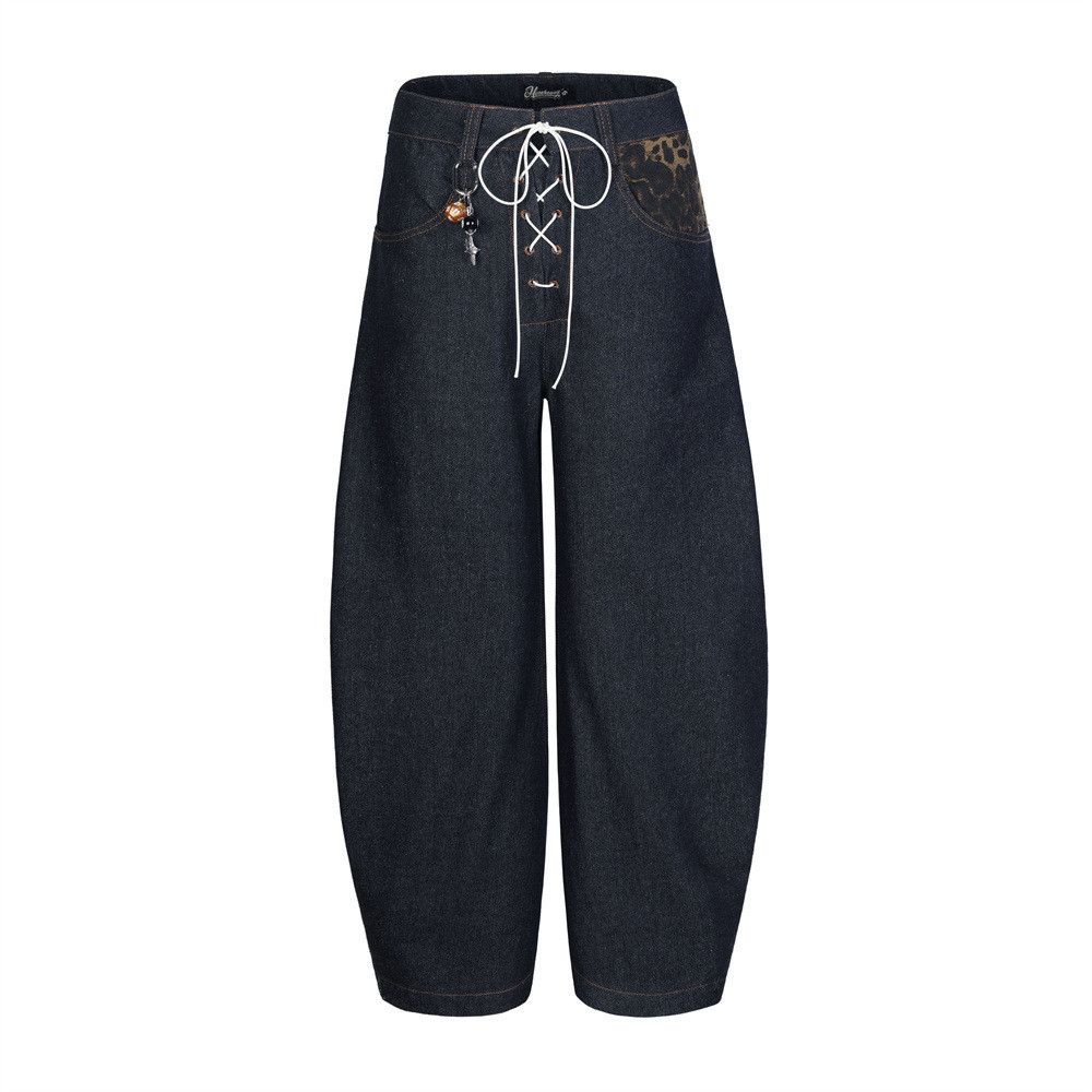 Japanese Brand × Jean Men's drawstring loose-fitting cargo Machete jeans Size US 32 / EU 48 - 1 Thumbnail