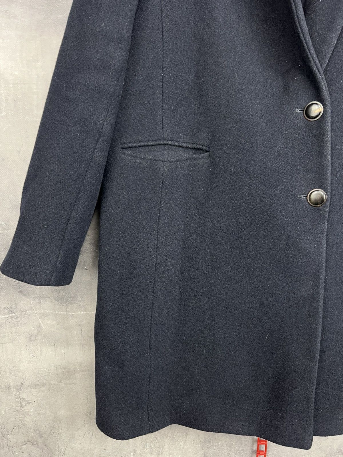 Sezane Sezane MANTEAU JOHNSON coat wool Blue Size 44 Size M / US 6-8 / IT 42-44 - 4 Thumbnail