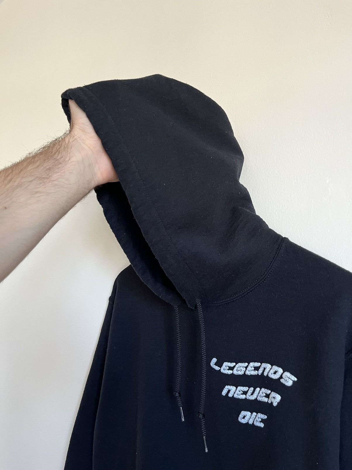 Rap Tees Juice WRLD “Legends Never Die” Boxy Hoodie Size US S / EU 44-46 / 1 - 3 Thumbnail
