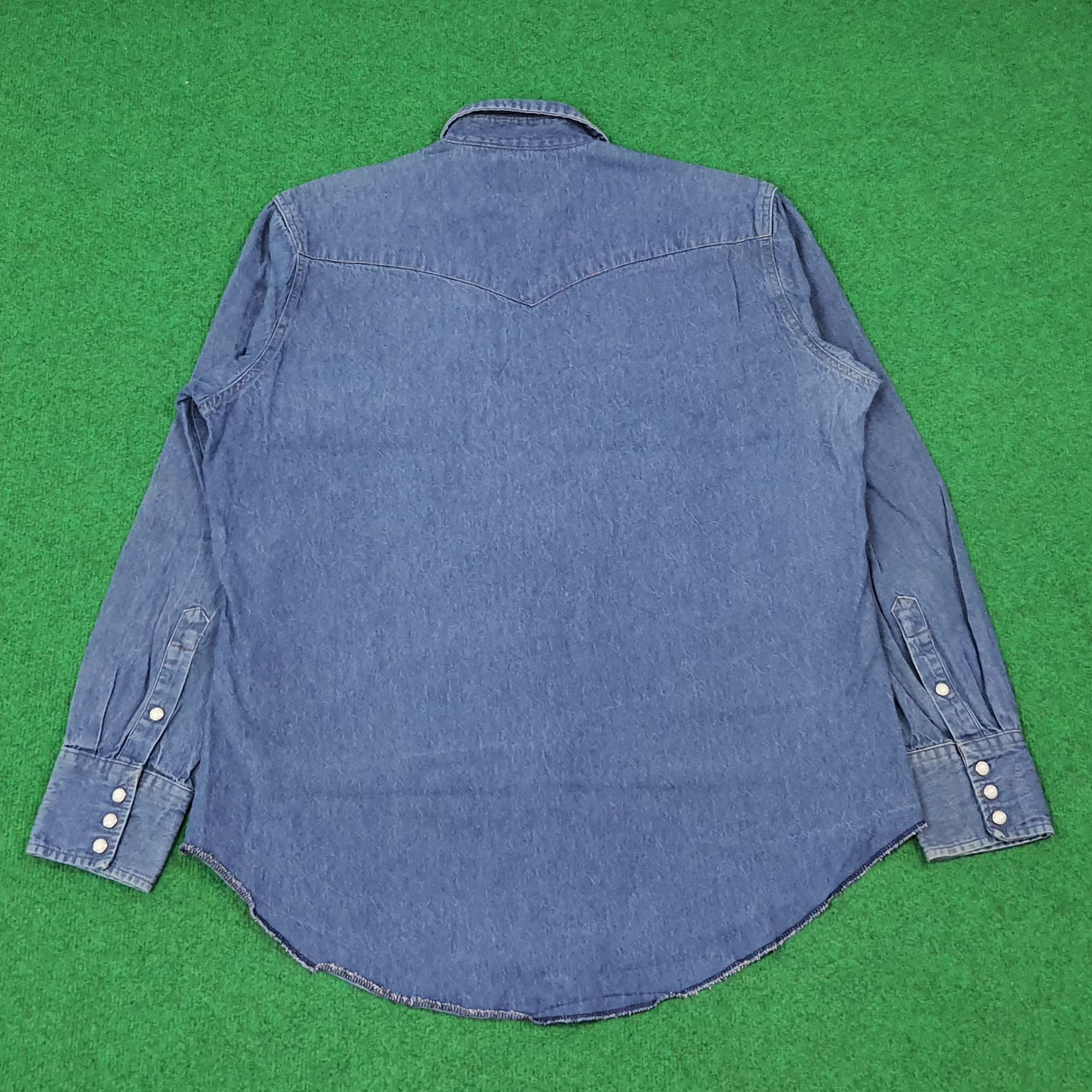 Wrangler Vintage Wrangler Denim Western Rugged Ranchwear C276N23 Size US L / EU 52-54 / 3 - 3 Thumbnail