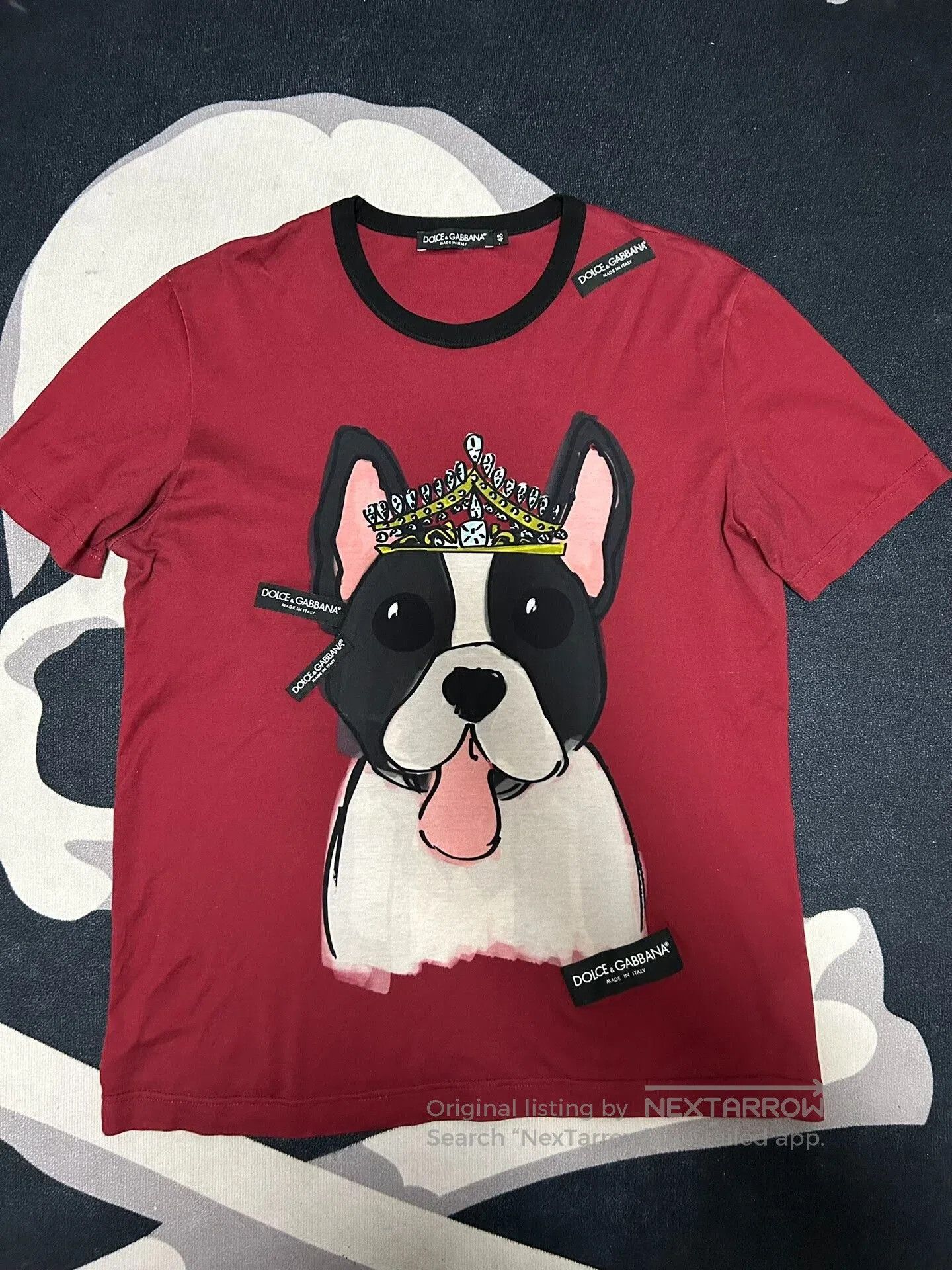 Dolce & Gabbana Dolce & Gabbana Year of the Dog T-shirt. Size US M / EU 48-50 / 2 - 1 Thumbnail