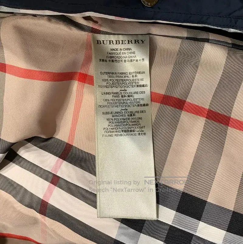 Burberry Burberry Women's Blue Down Jacket. Size M / US 6-8 / IT 42-44 - 6 Thumbnail