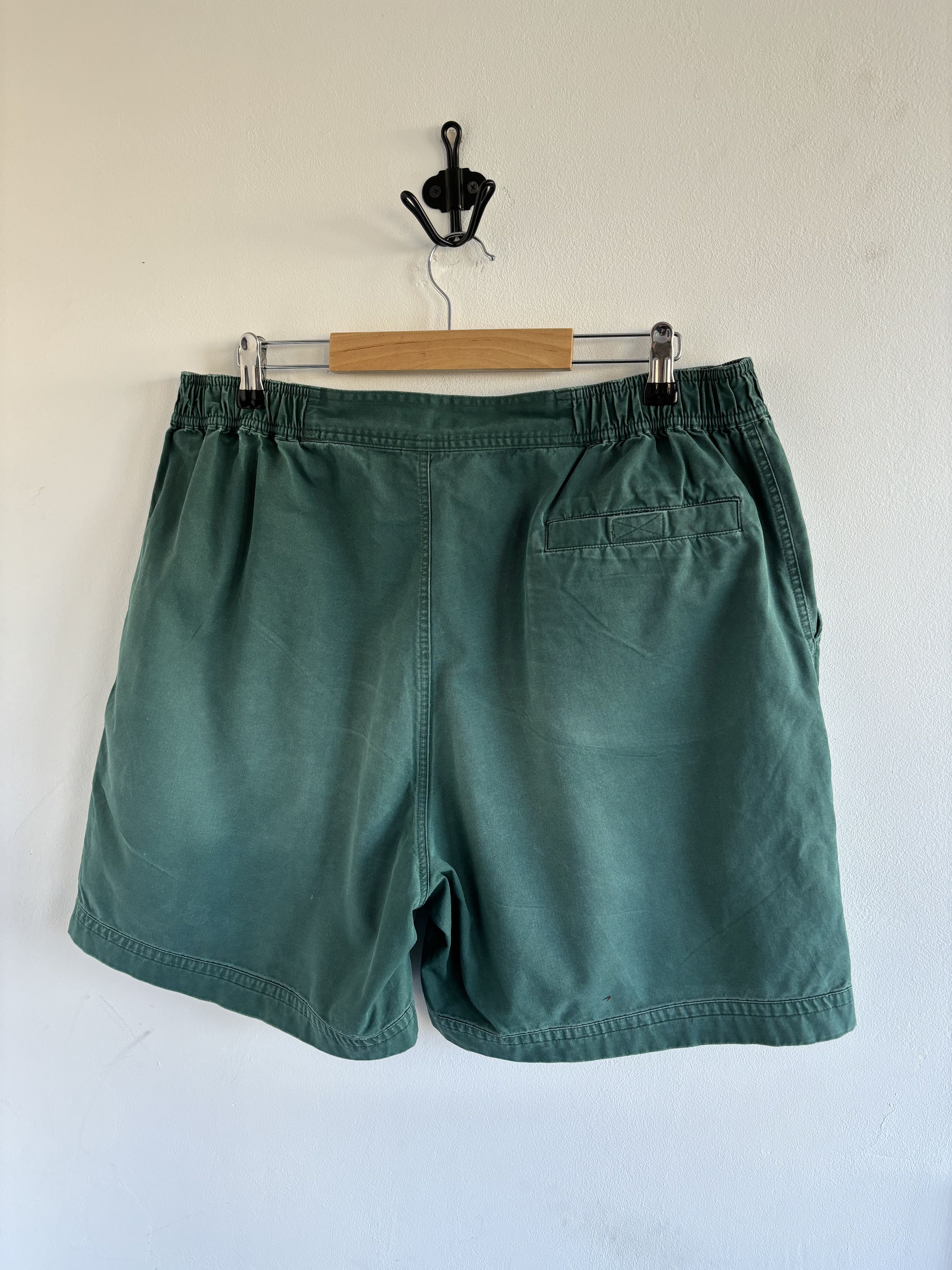 Gant × Vintage Vintage Washed Cotton Pant Green Shorts Size US 36 / EU 52 - 4 Thumbnail