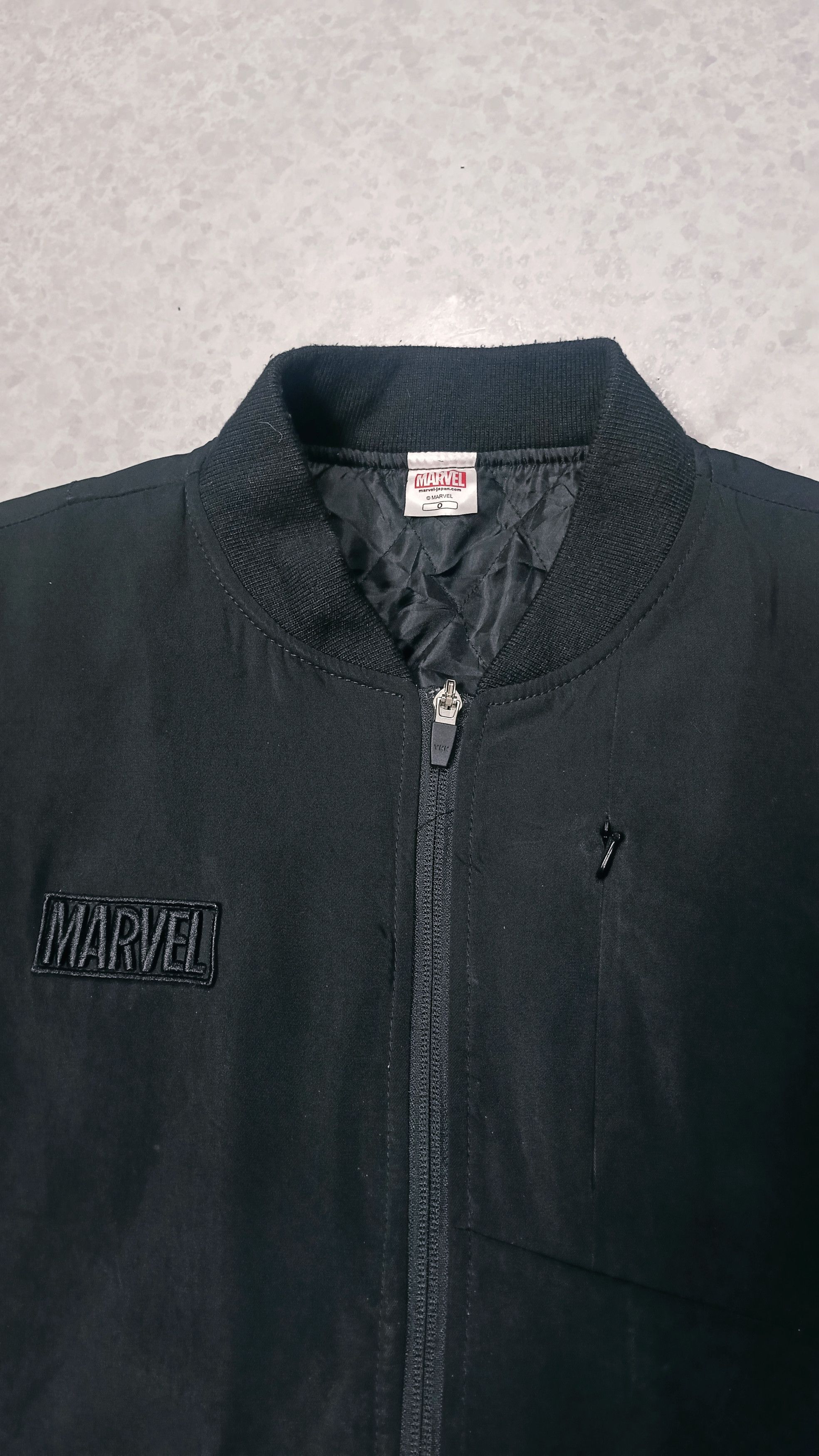 Marvel Comics Marvel Black Bomber Jacket Size US L / EU 52-54 / 3 - 3 Thumbnail