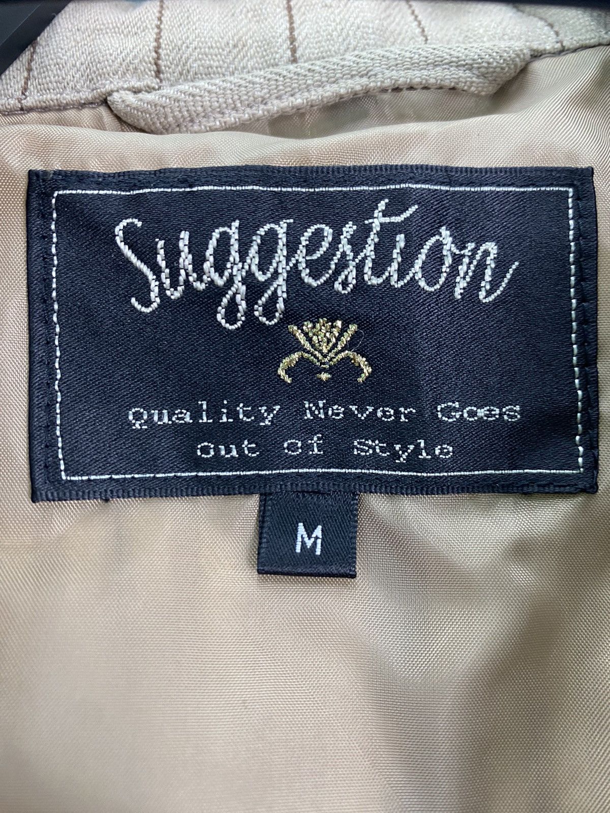 Vintage Vtg 90s Suggestion workwear jacket Size US M / EU 48-50 / 2 - 5 Thumbnail