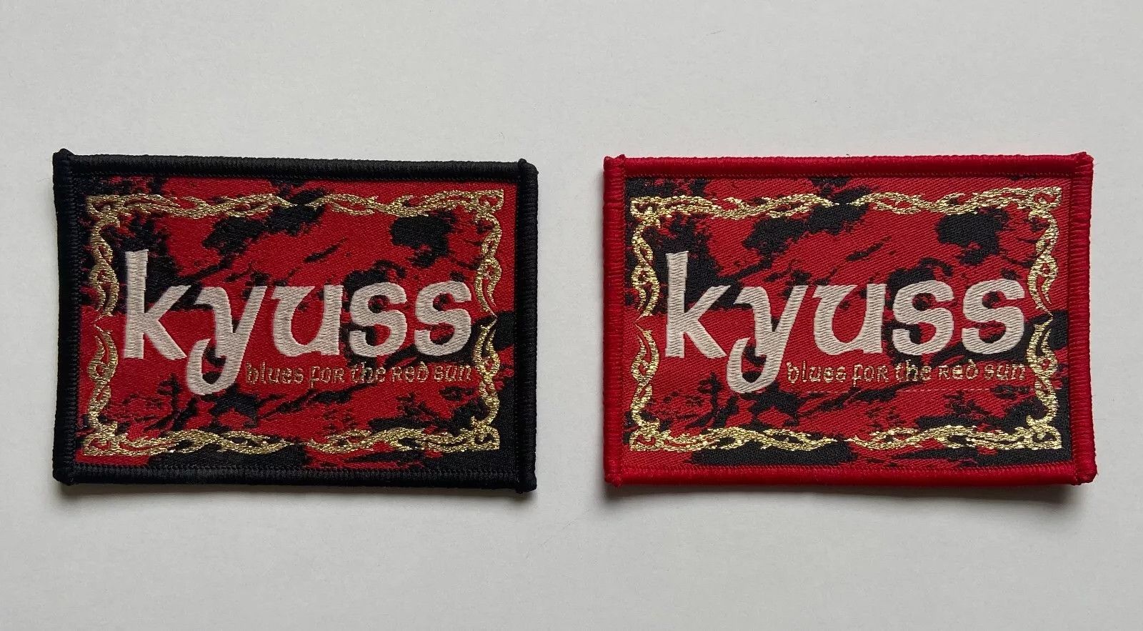Other 2 x KYUSS - BLUES FOR THE RED SUN RARE WOVEN PATCH Size ONE SIZE - 1 Preview
