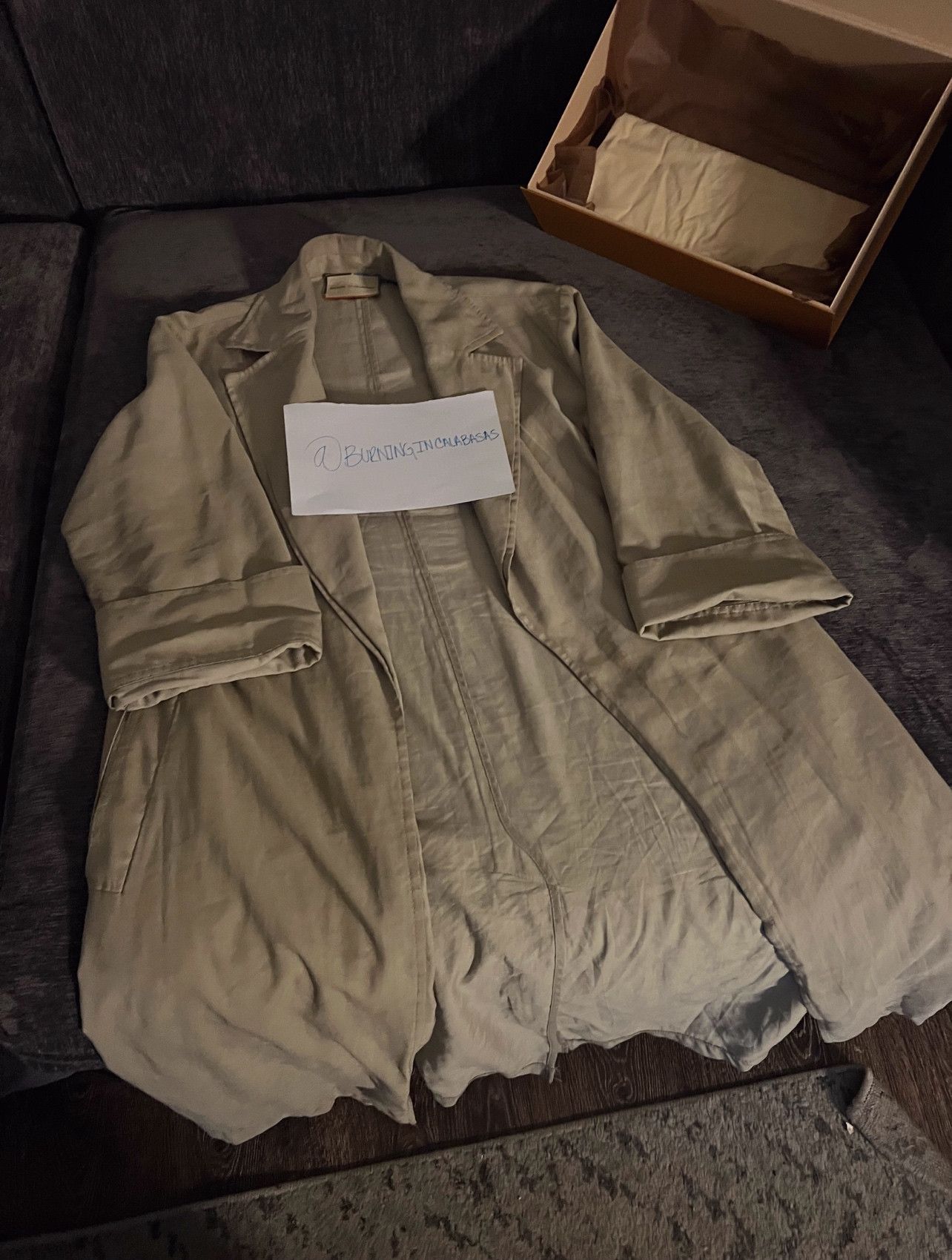 Other BURNING IN CALABASAS TRENCH COAT Size M / US 6-8 / IT 42-44 - 2 Thumbnail