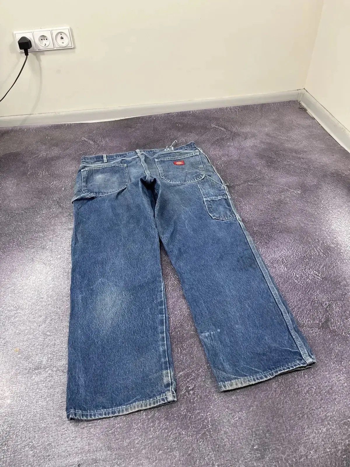 Dickies × Vintage Vintage Dickies Hype Blue American Denim Baggy Jeans Size US 38 / EU 54 - 3 Thumbnail