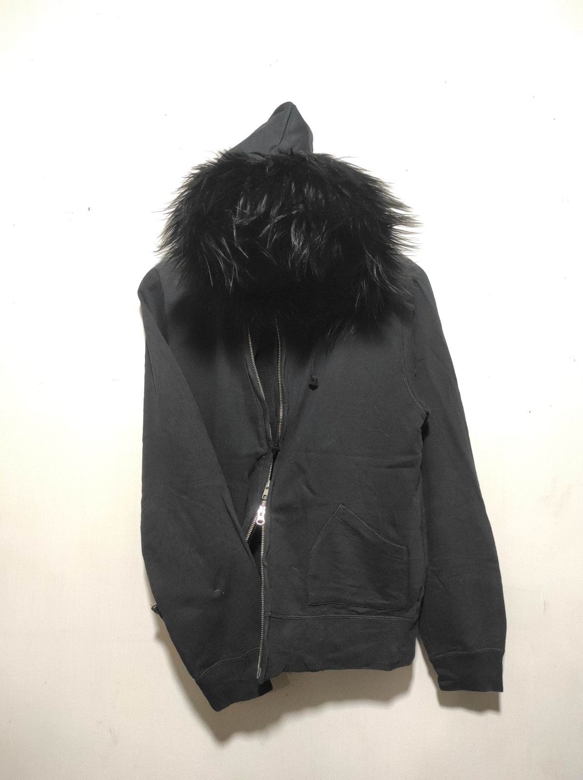 Beams Japan Beams Asymmetrical Zipper fur hoodie LGB style Size US M / EU 48-50 / 2 - 2 Thumbnail