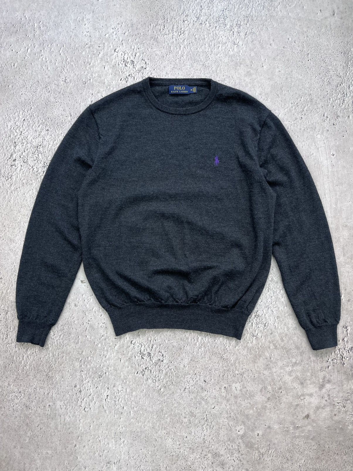 Polo Ralph Lauren × Vintage POLO RALPH LAUREN OLD MONEY KNITTED WOOL SWEATER CREWNECK Size US M / EU 48-50 / 2 - 1 Thumbnail