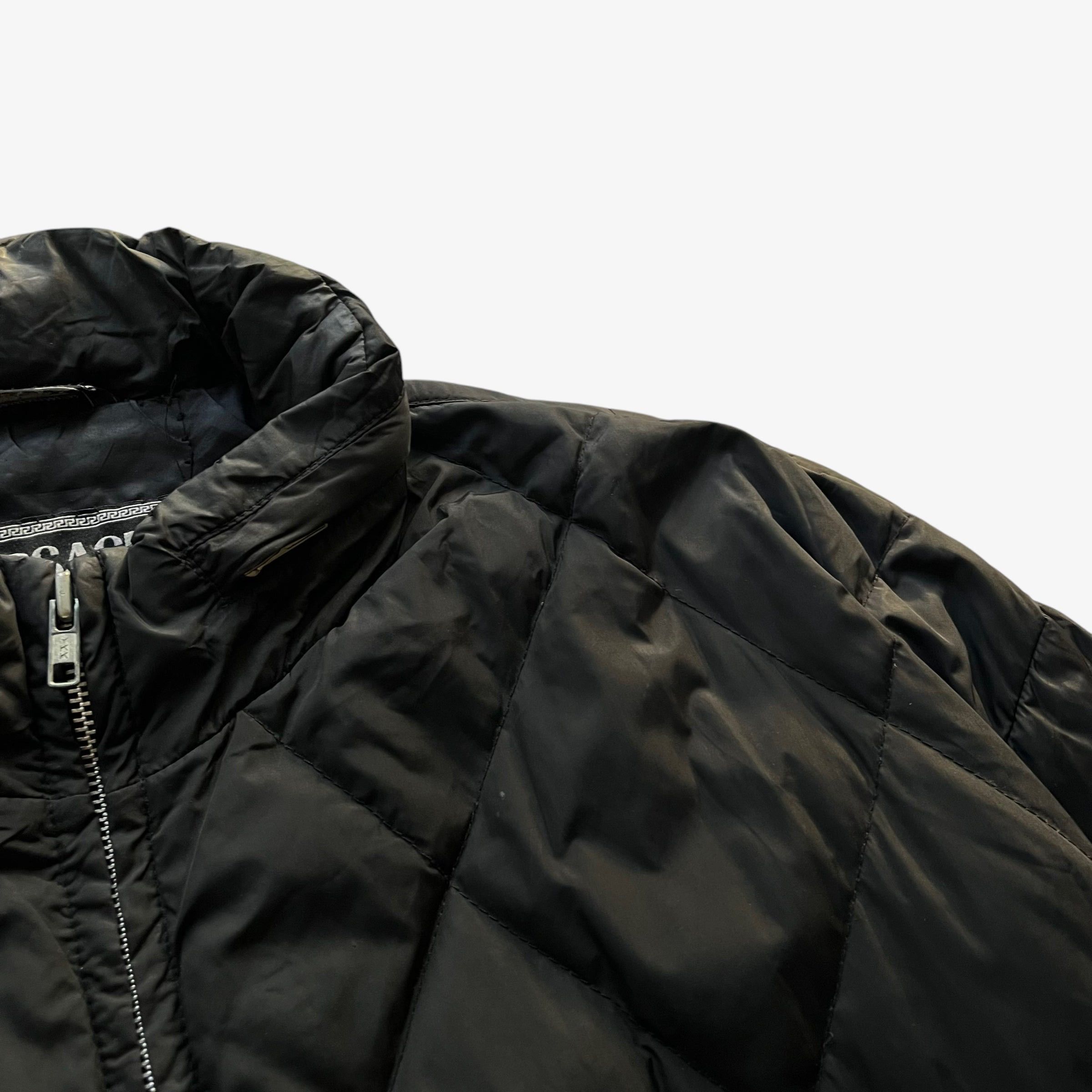 Versace Vintage 90s Men's Versace Classic V2 Quilted Puffer Jacket Size US XL / EU 56 / 4 - 6 Thumbnail