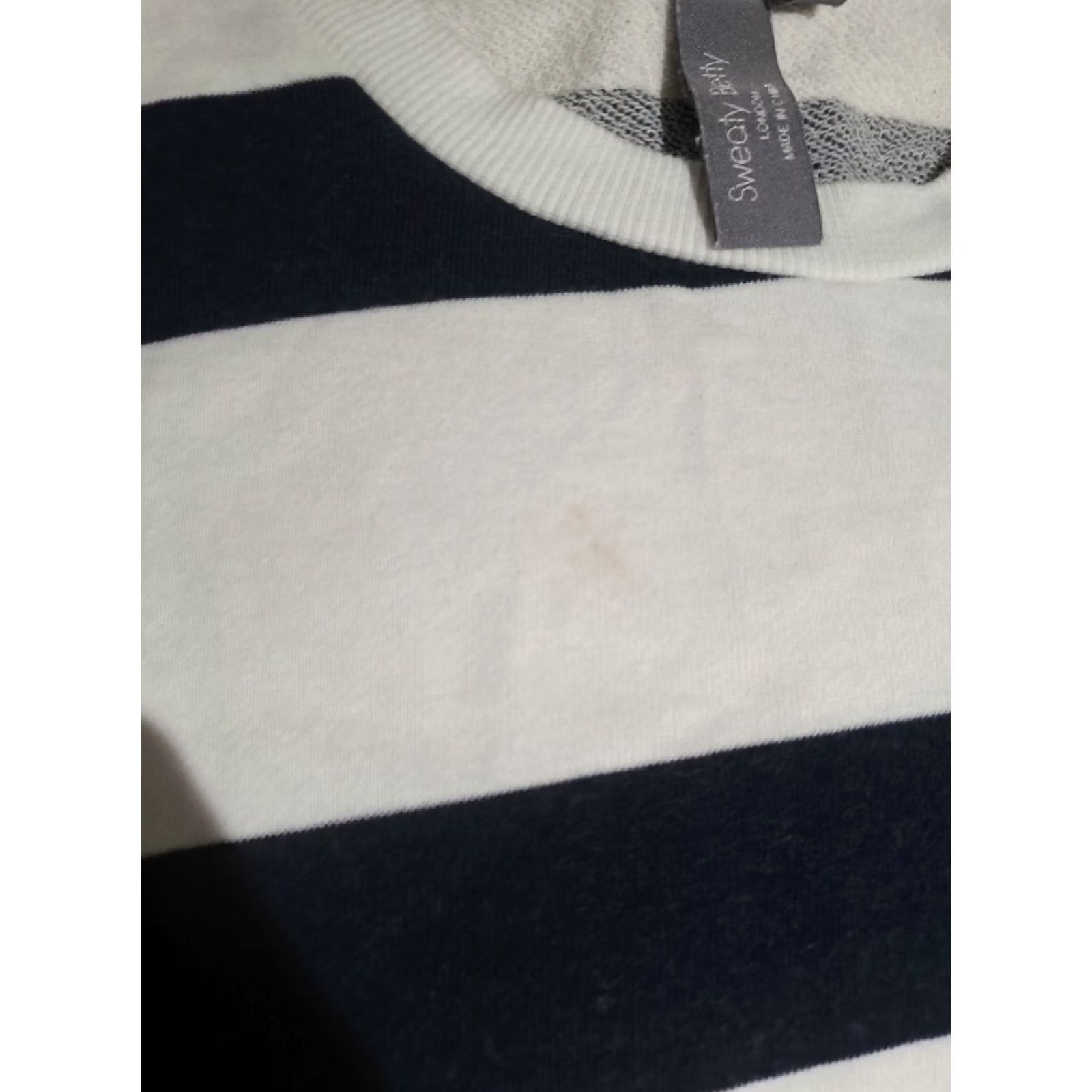 Sweaty Betty Sweaty Betty Dress Womens Small Blue White Cotton Essential Striped Pocket Size S / US 4 / IT 40 - 6 Thumbnail