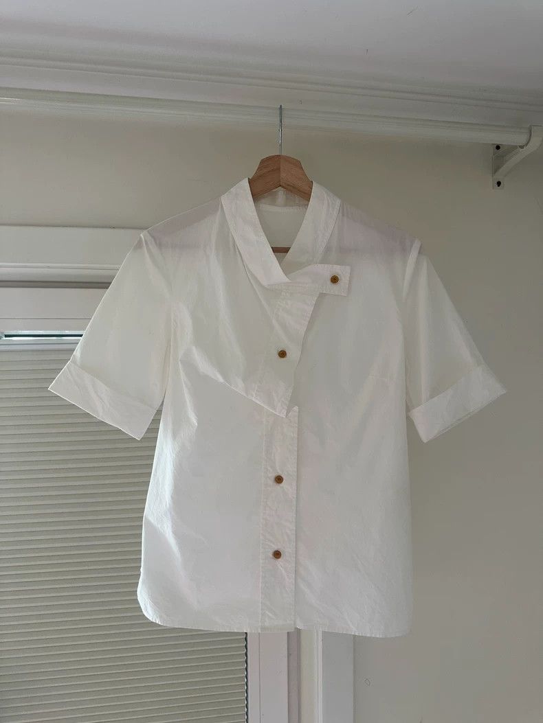 Vivienne Westwood Vivienne Westwood size3 Used irregularly drunk shirt shirt Size L / US 10 / IT 46 - 3 Thumbnail