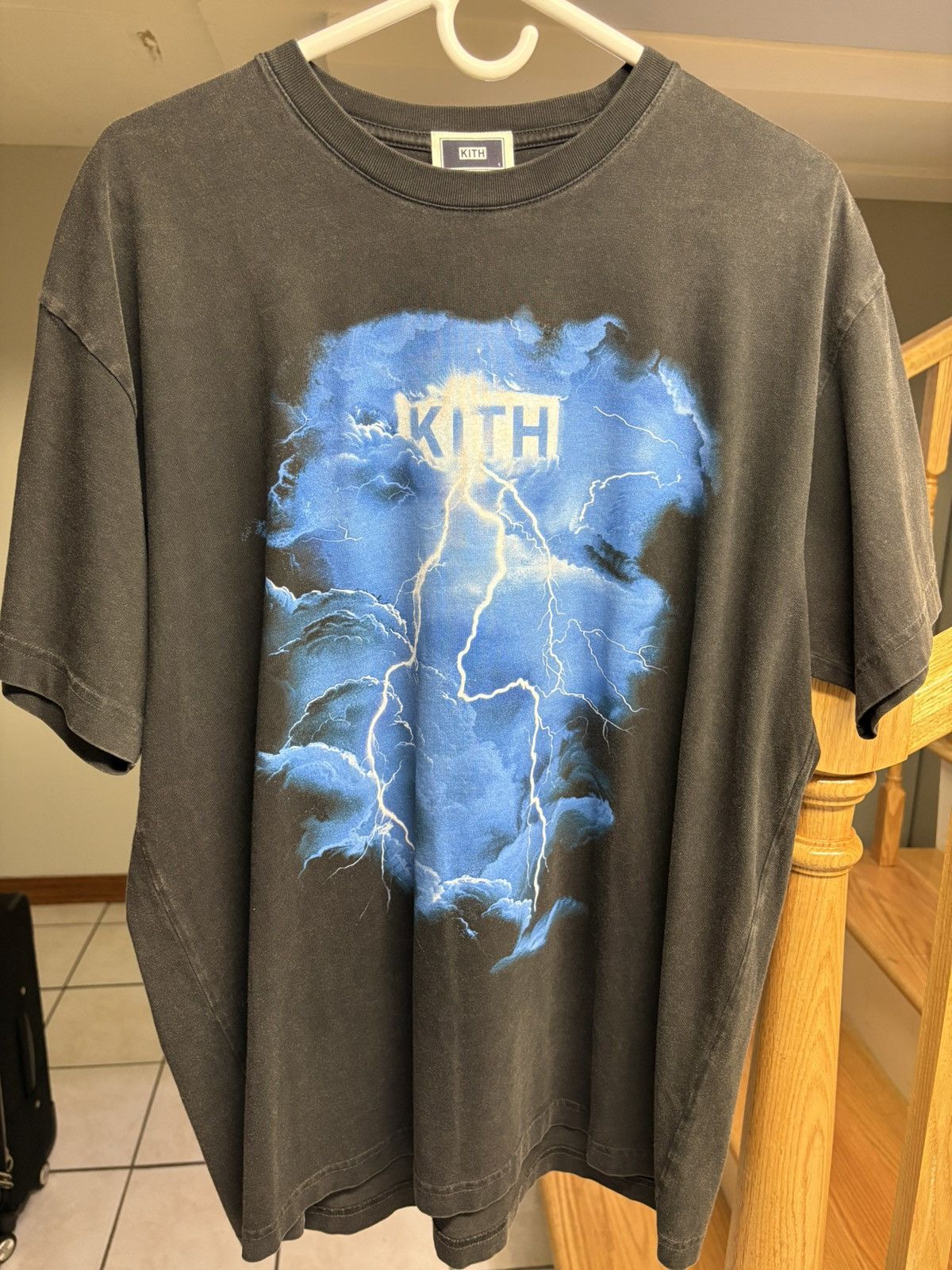 Kith Kith Storm Vintage Tee 'Black' Size US L / EU 52-54 / 3 - 1 Thumbnail