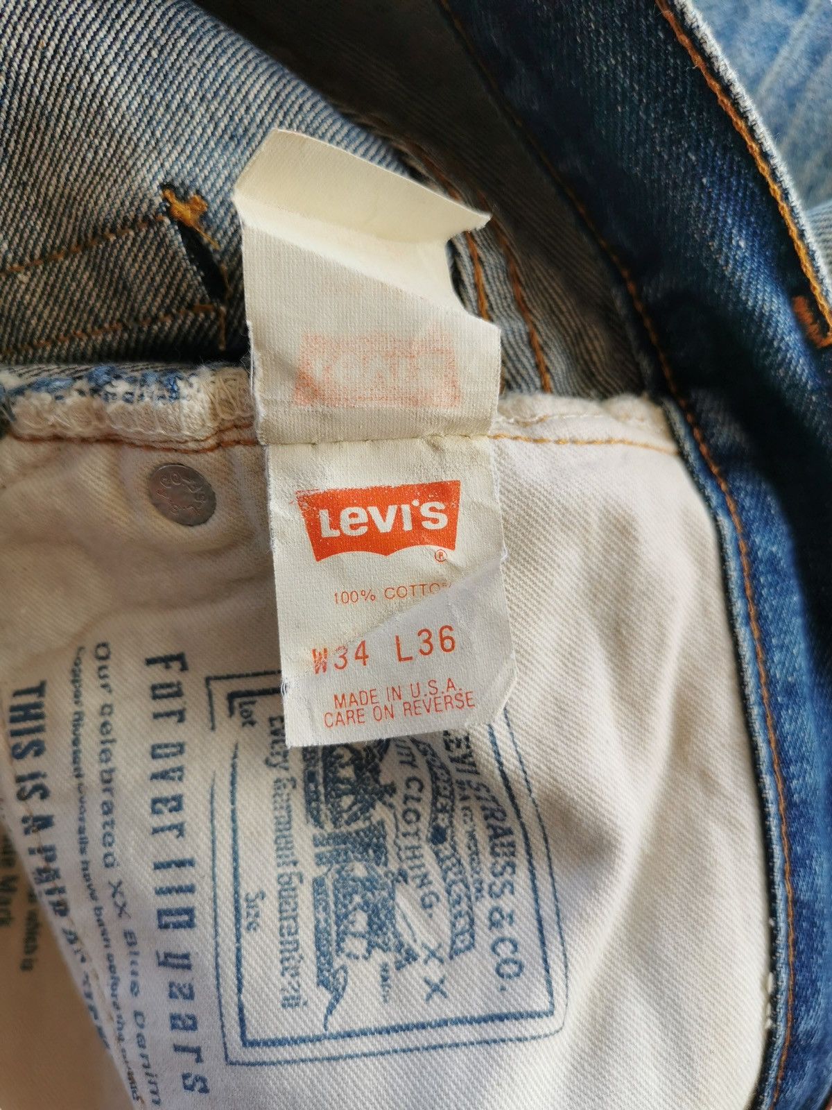 Hysteric Glamour × Levi's Levis 501 Selvedge Style Hysteric Glamour Size US 32 / EU 48 - 13 Thumbnail
