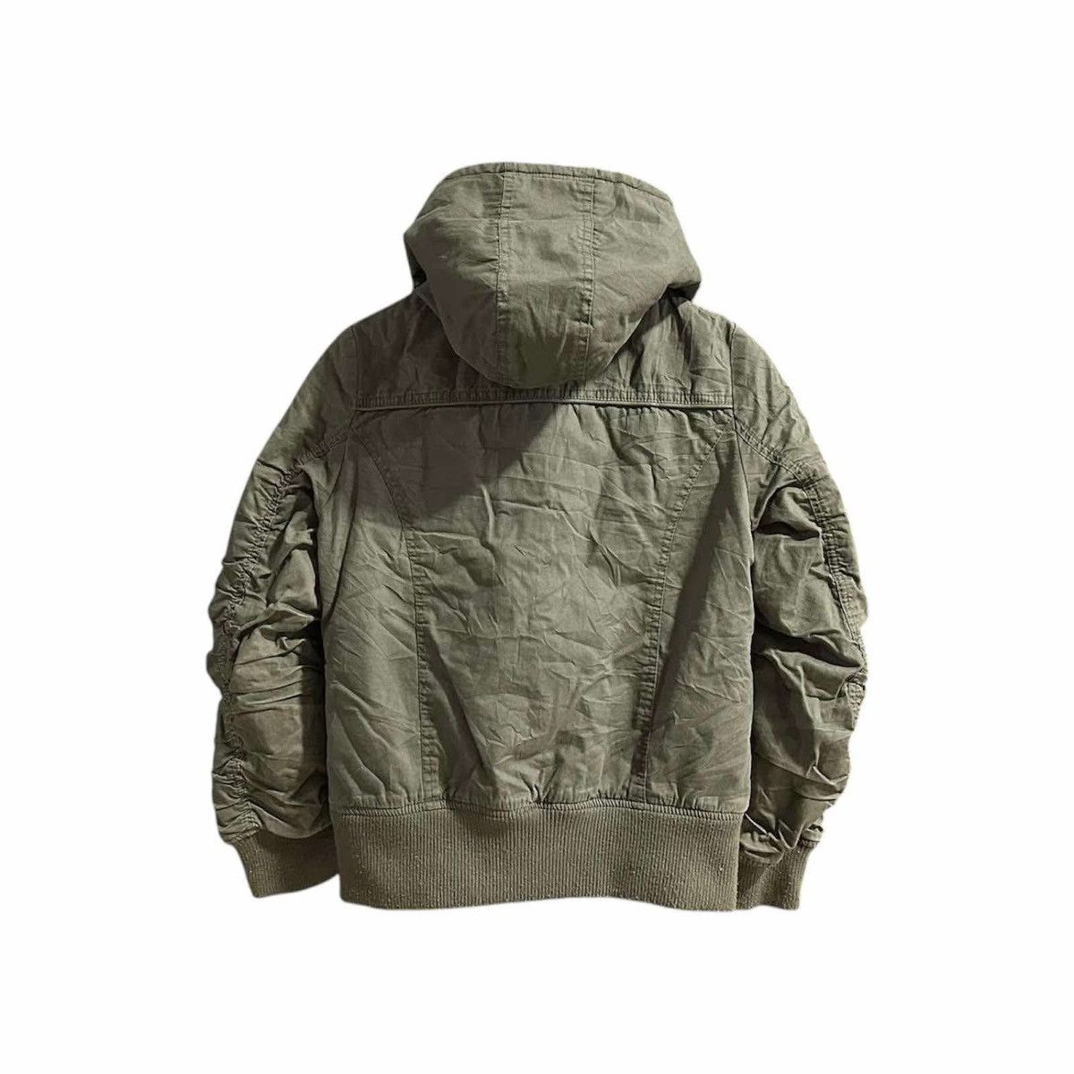 If Six Was Nine 🔥Sick Y2K Joky Gal Bono Bomber Parachute Jacket Hooded LGB Size US M / EU 48-50 / 2 - 11 Thumbnail