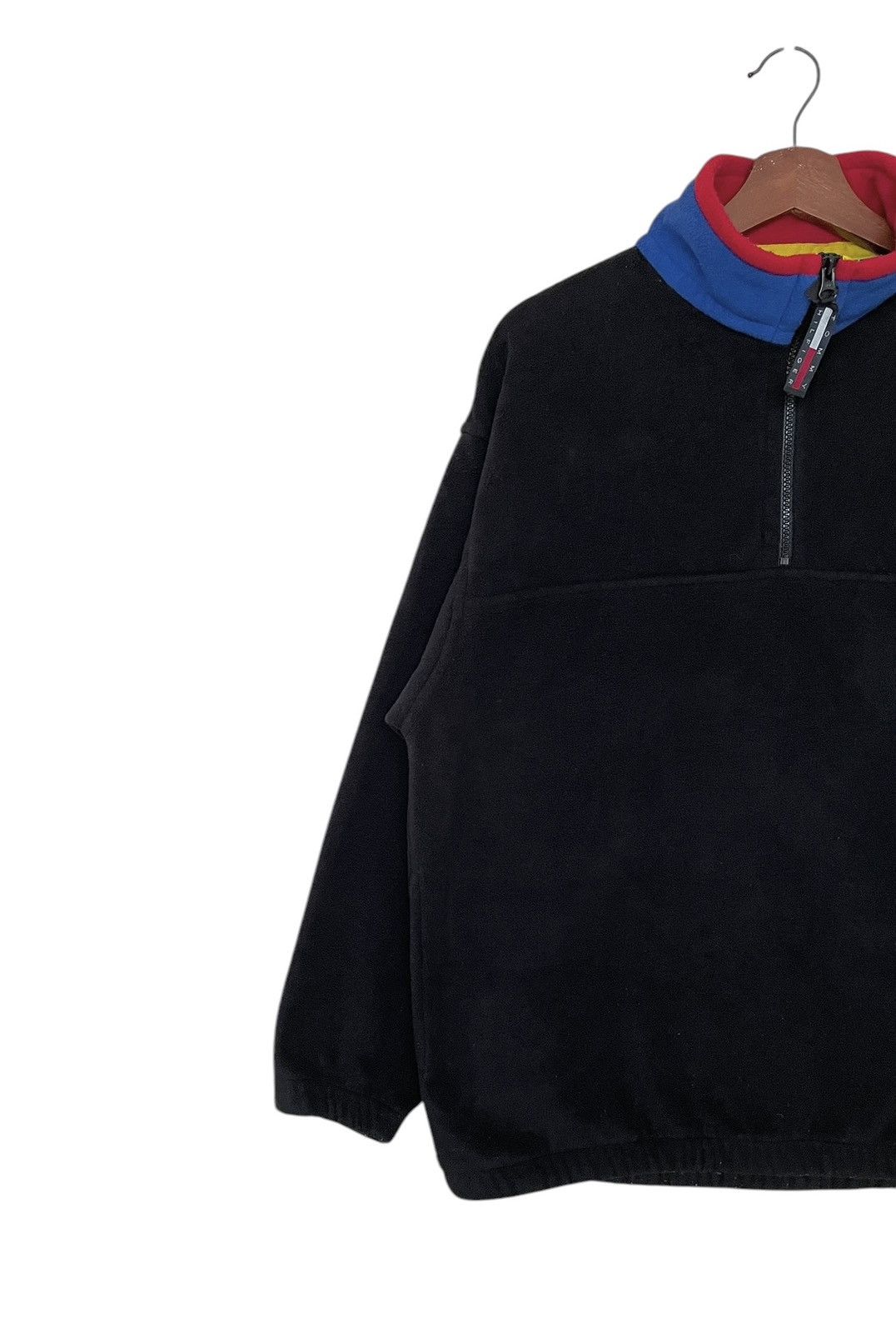 Tommy Hilfiger × Vintage Vintage Brand Tommy Hilfiger Half Zipper Fleece 1990s Size US M / EU 48-50 / 2 - 2 Thumbnail