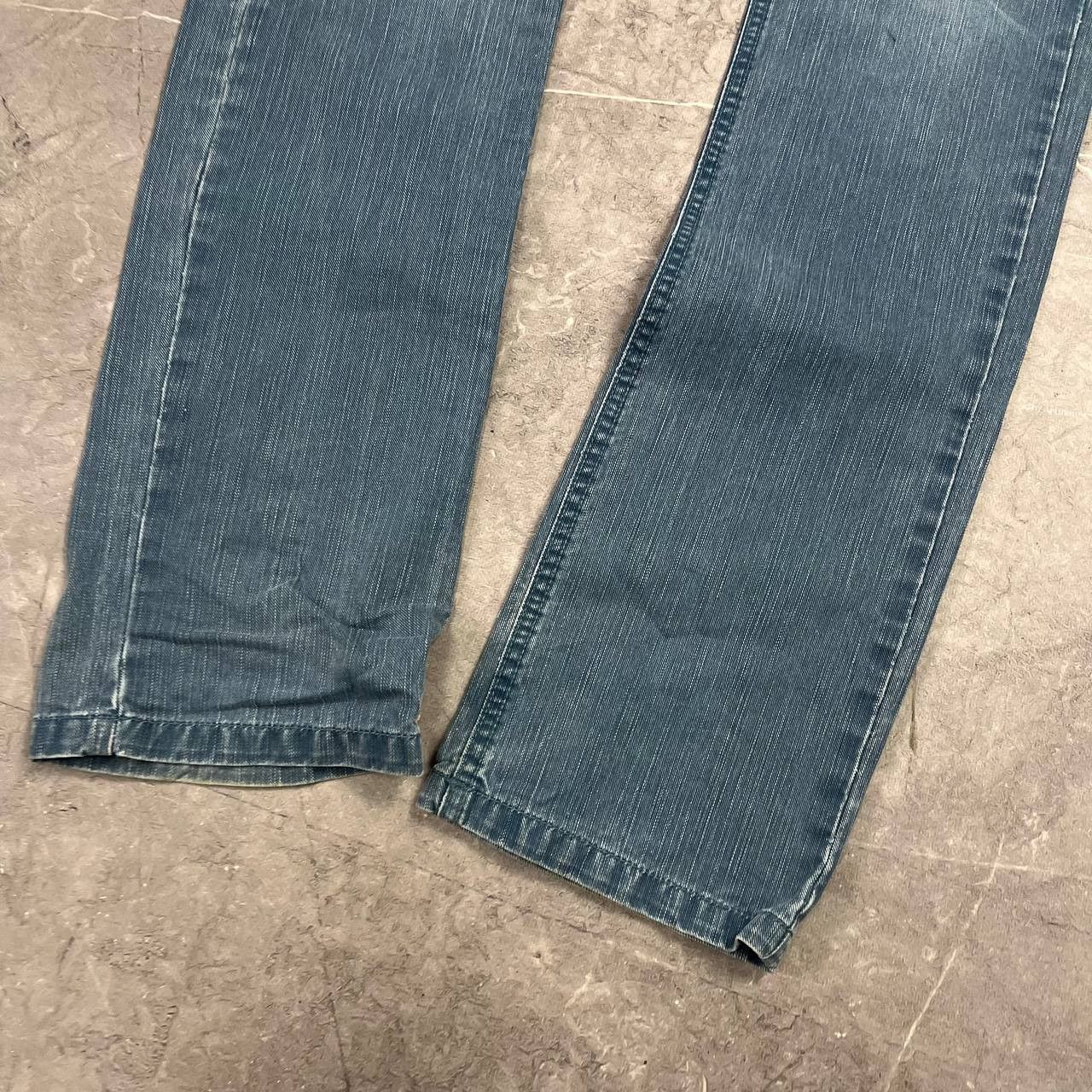 Japanese Brand Jeans Dirty Pants Faded Crash Denim Thrashed Y2K Distressed Size US 33 - 3 Thumbnail