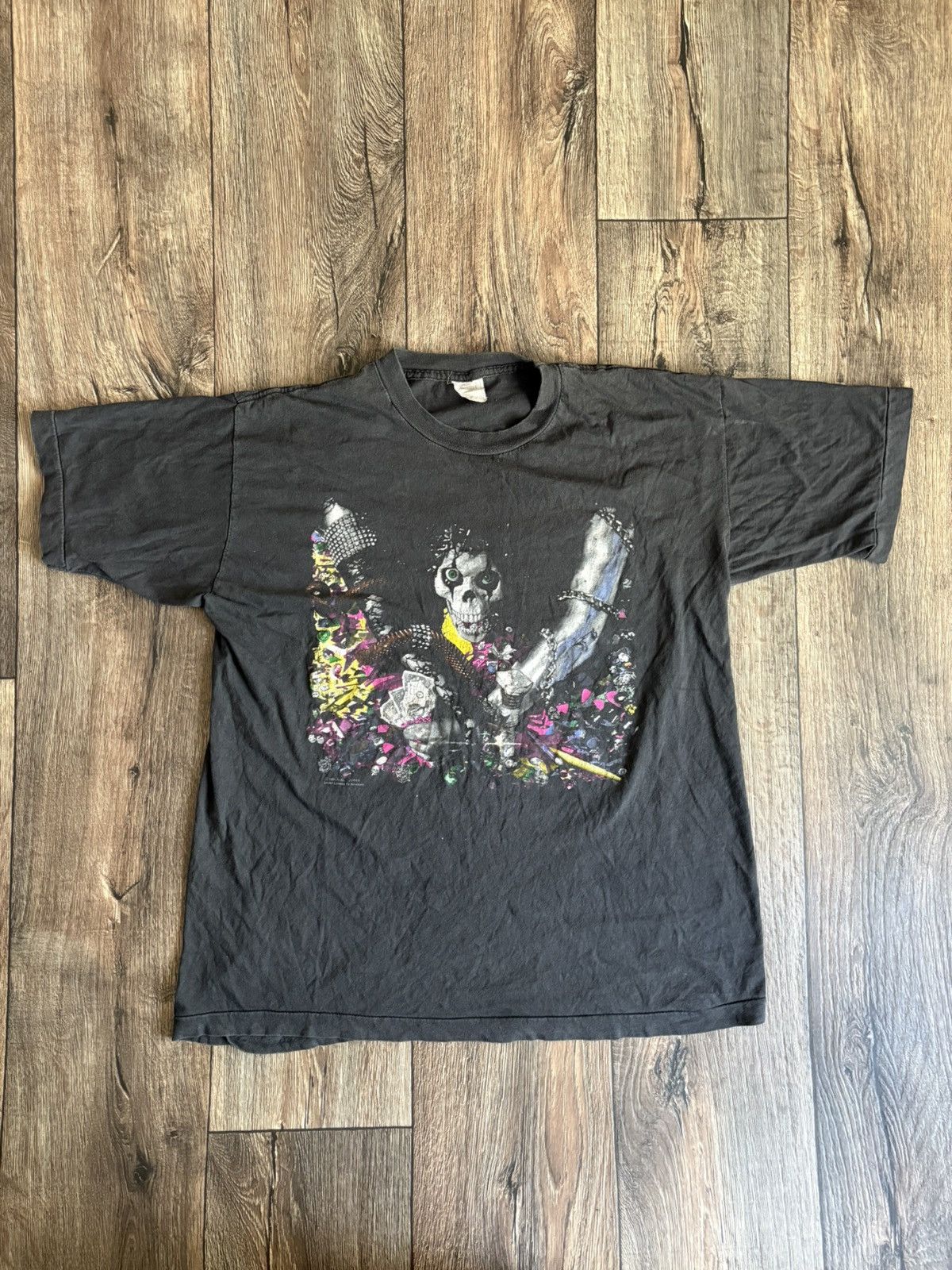Band Tees × Brockum Alice Cooper Vintage 1991 Brockum ‘Hey Stoopid’ Tour T-shirt Size US XL / EU 56 / 4 - 1 Thumbnail