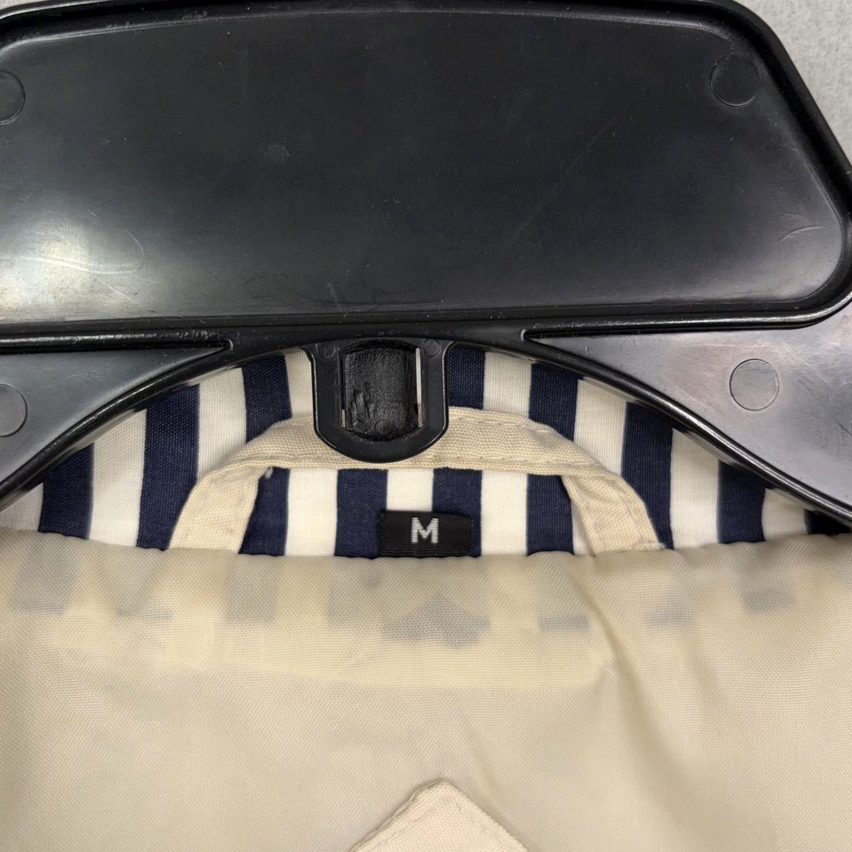 Orvis VINTAGE Orvis Jacket Womens Medium Cape Cod Nautical Striped Collar 90s Coat Size M / US 6-8 / IT 42-44 - 6 Thumbnail