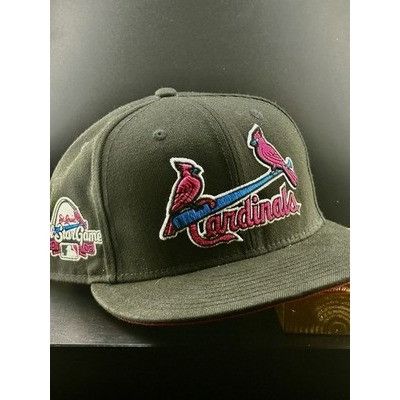 New Era St Louis Cardinals 2009 All-Star Patch 59FIFTY 7 3/8 Rare UV Size ONE SIZE - 1 Thumbnail