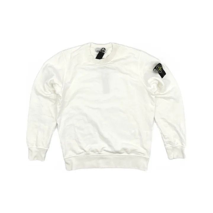 Stone Island Stone Island White Long Sleeve Crew Sweatshirt -2506 Size US L / EU 52-54 / 3 - 1 Thumbnail