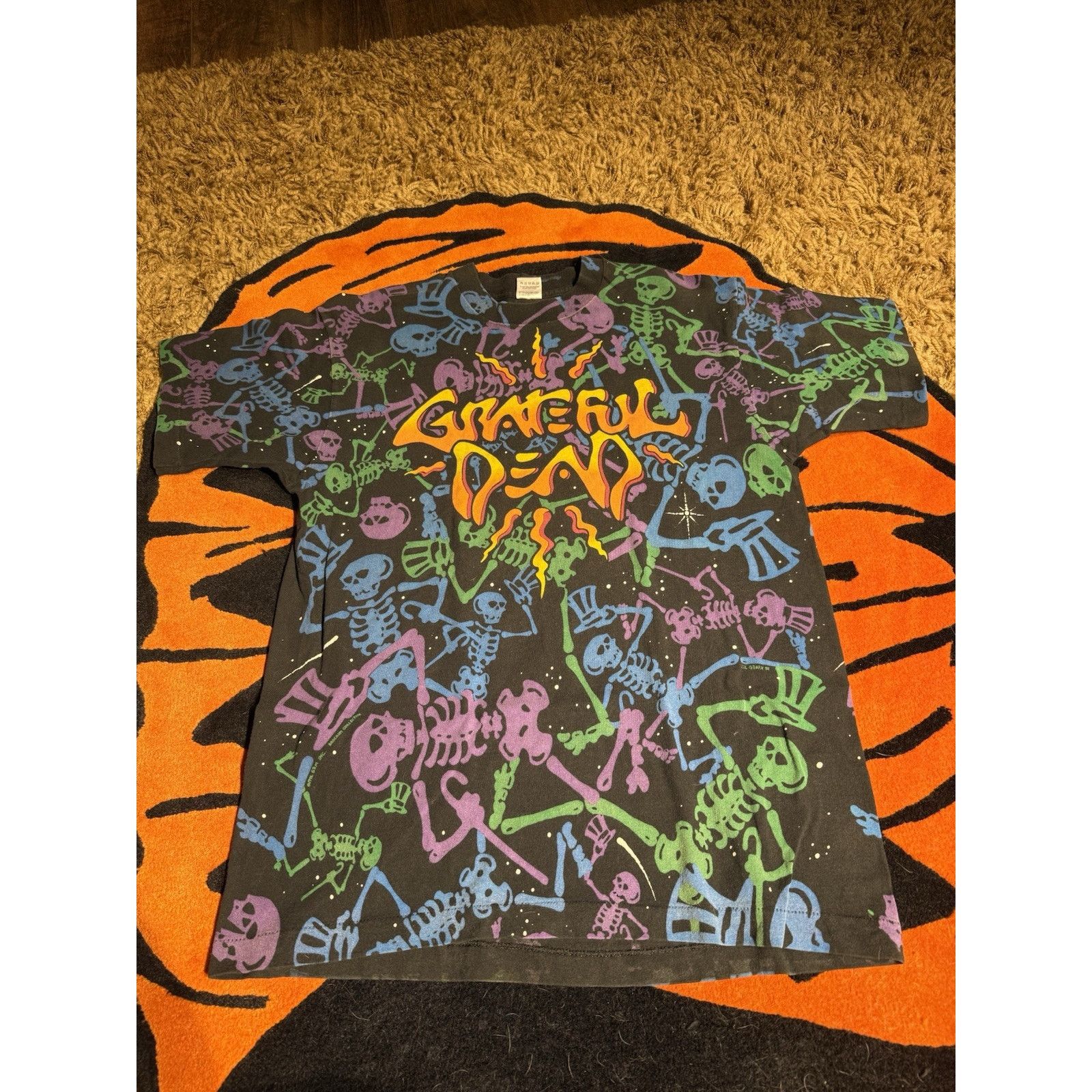 Brockum Vintage 90s Grateful Dead AOP Dead Space Brockum Collection Size US L / EU 52-54 / 3 - 1 Thumbnail