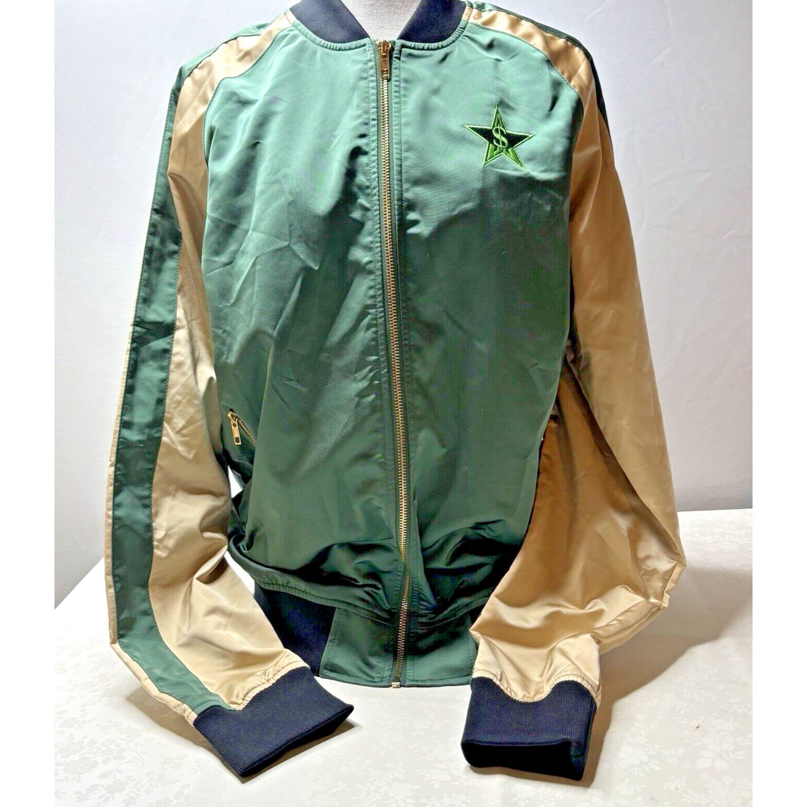 & Other Stories Jeffree Star Blood money Bomber Jacket L satin zipper Size L / US 10 / IT 46 - 1 Thumbnail