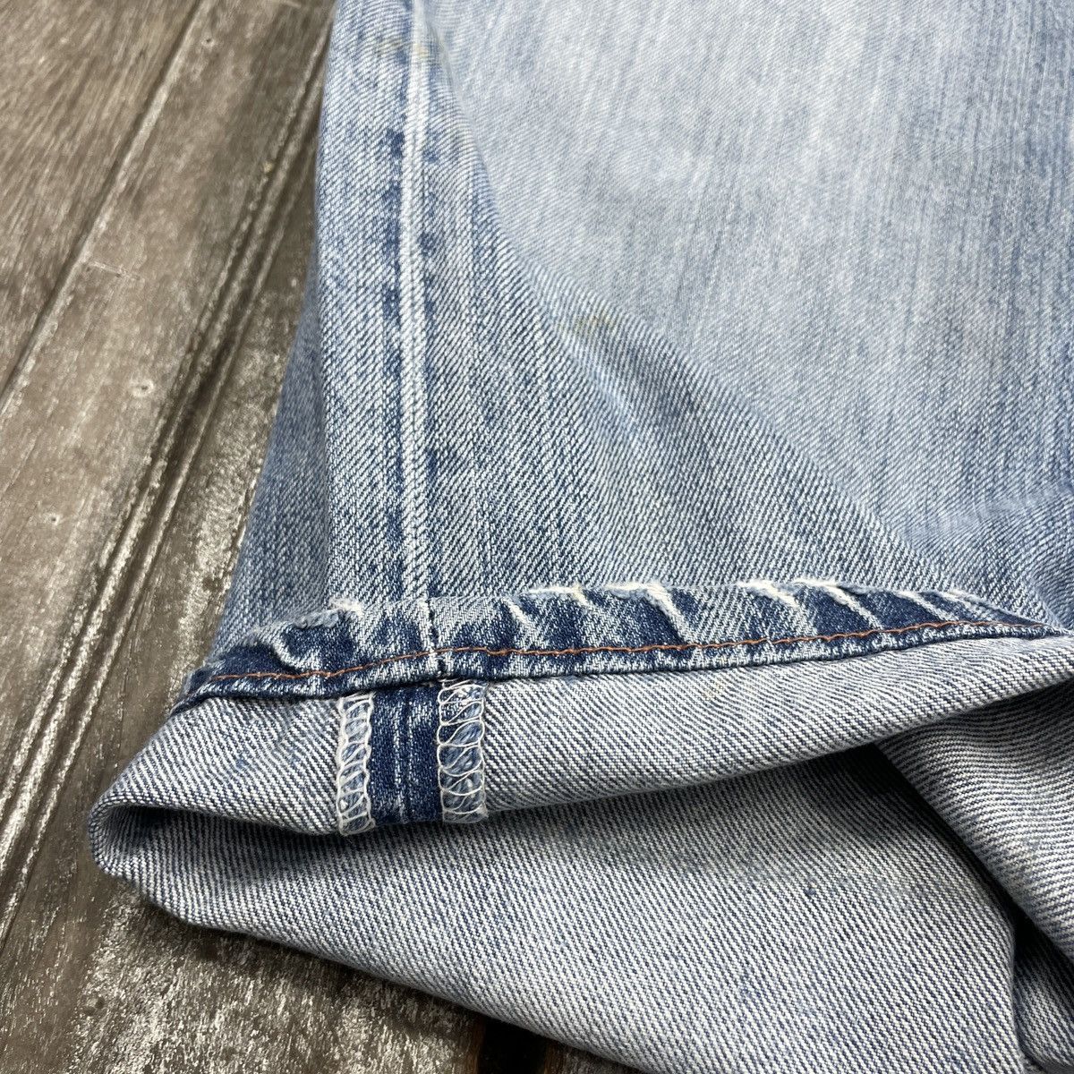 Levi's × Vintage Vintage Levis 501 Distressed Light Wash wc 377 Size US 31 - 5 Thumbnail