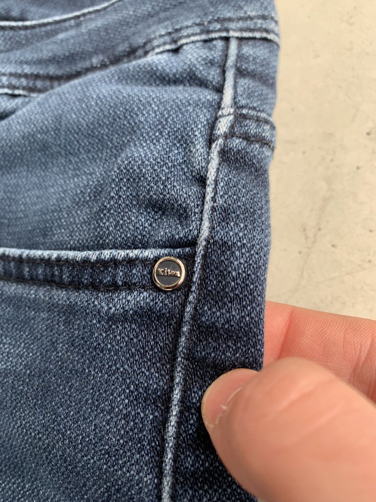 Kiton Jeans Vintage Old Money Style Luxury Denim Italy