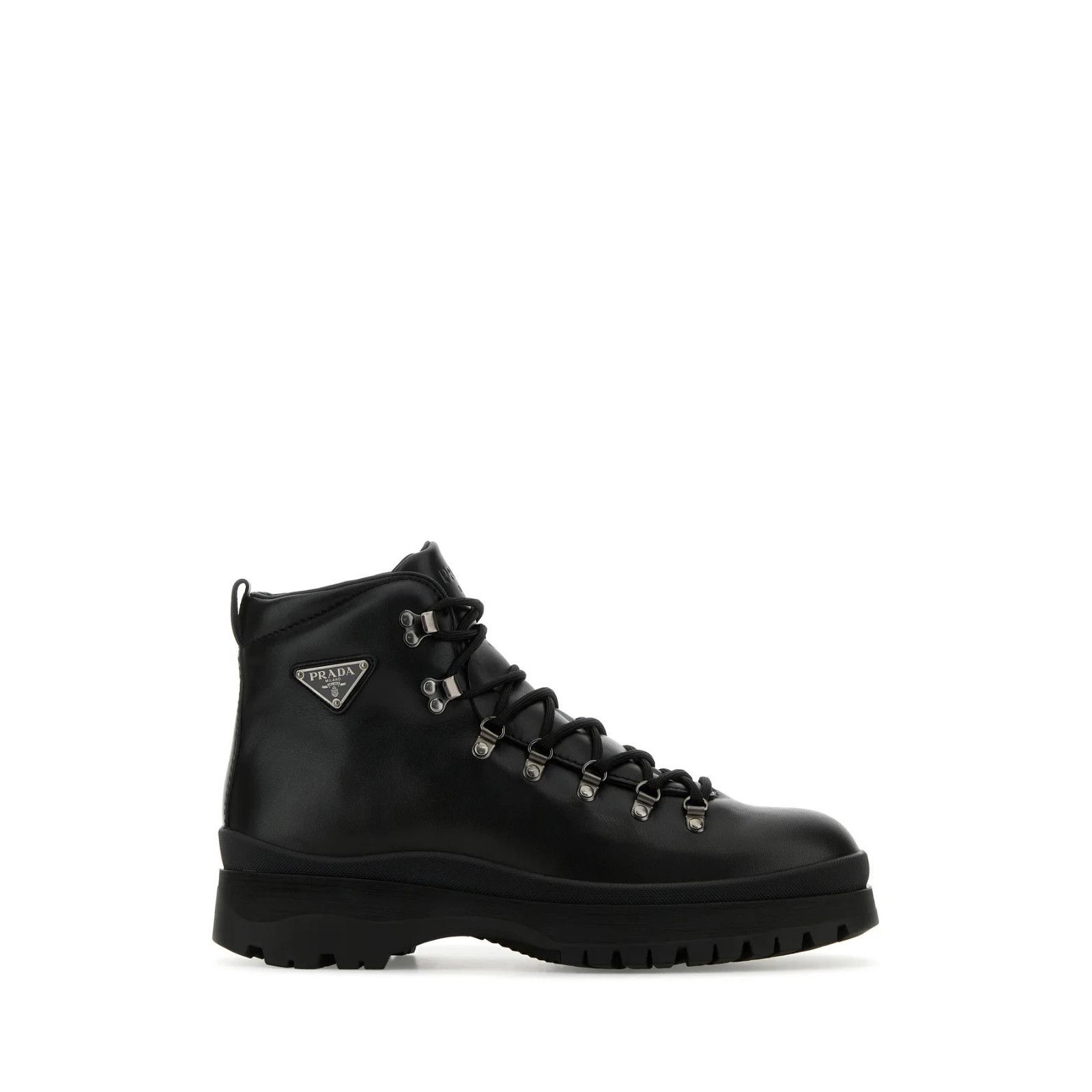 Prada PRADA Black Leather Ankle Boots New And Authentic (Men's siz Size US 7 / EU 40 - 1 Thumbnail