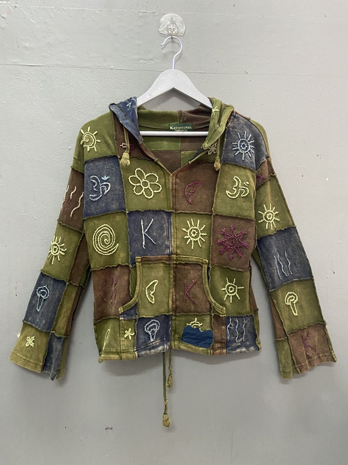 Japanese Brand KATHMANDU IMPORTS DESIGN HOODIE Size M / US 6-8 / IT 42-44 - 1 Thumbnail