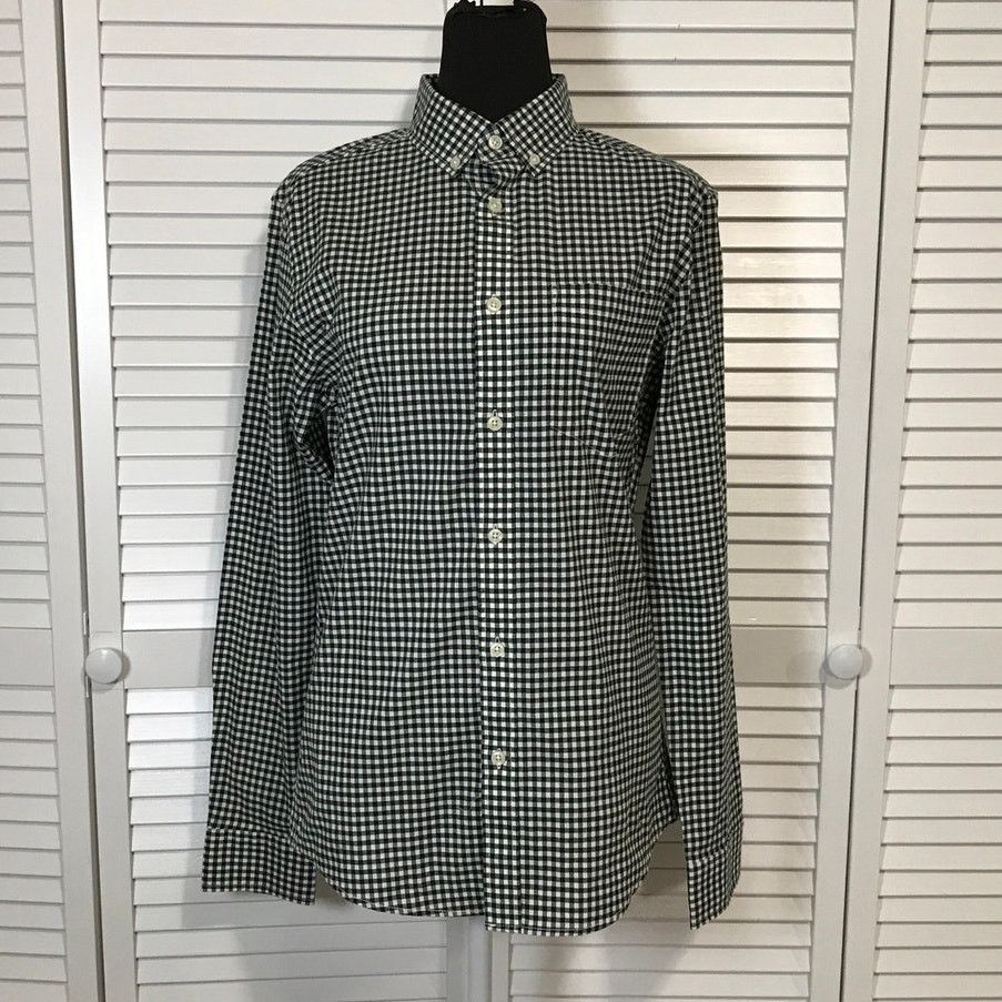 Other Goodfellow & Co Northrop Gingham Collared Slim Shirt Men S Size US S / EU 44-46 / 1 - 1 Thumbnail