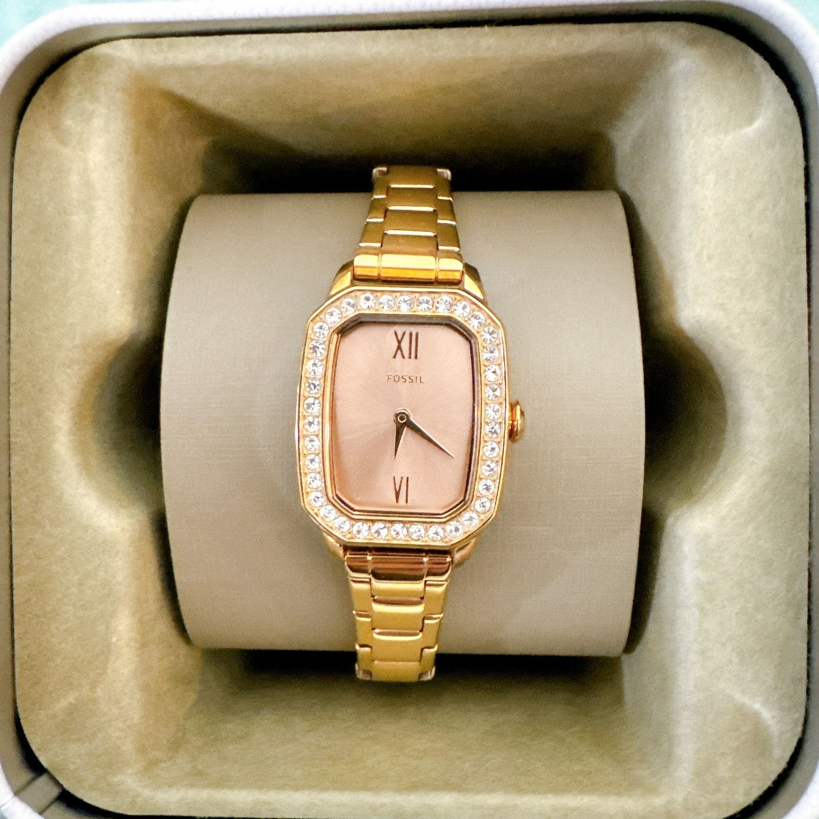 Fossil Fossil BQ3670 Women Rose Gold-Toned Dial Analogue Watch Size ONE SIZE - 2 Thumbnail
