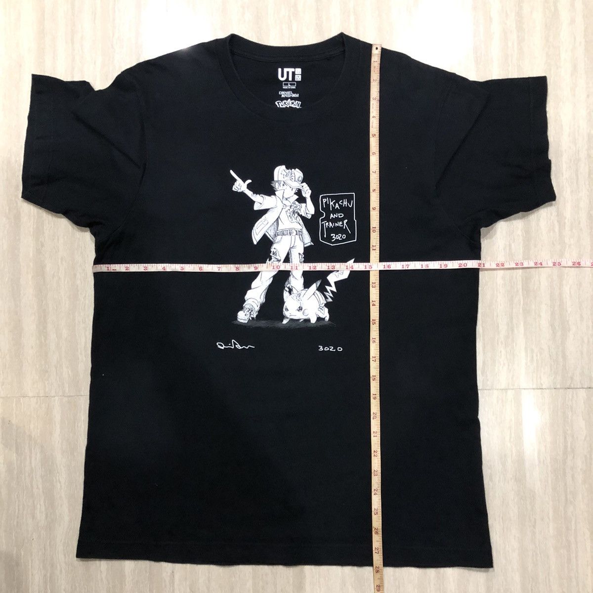 Anime LIMITED ANIME Daniel Arsham x Pokemon UT Tshirt Size US L / EU 52-54 / 3 - 2 Thumbnail