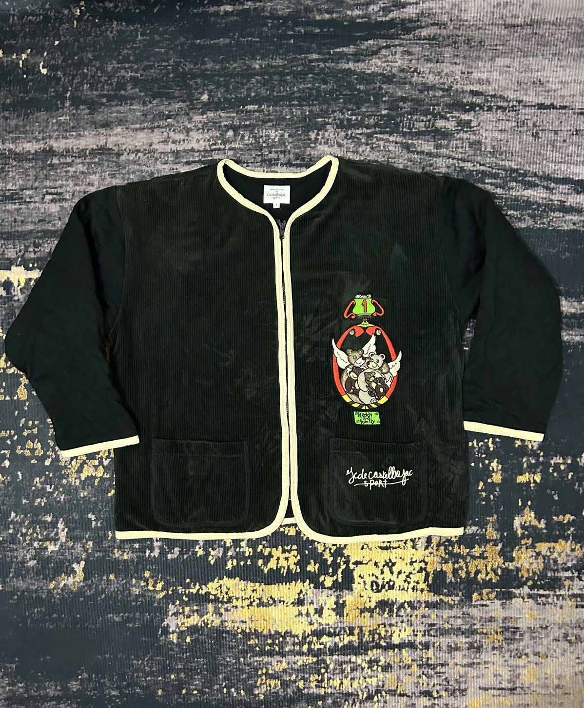 Jean Charles De Castelbajac Jean Charles De Castelbajac Family Liff Corduroy Jacket Size US L / EU 52-54 / 3 - 4 Thumbnail