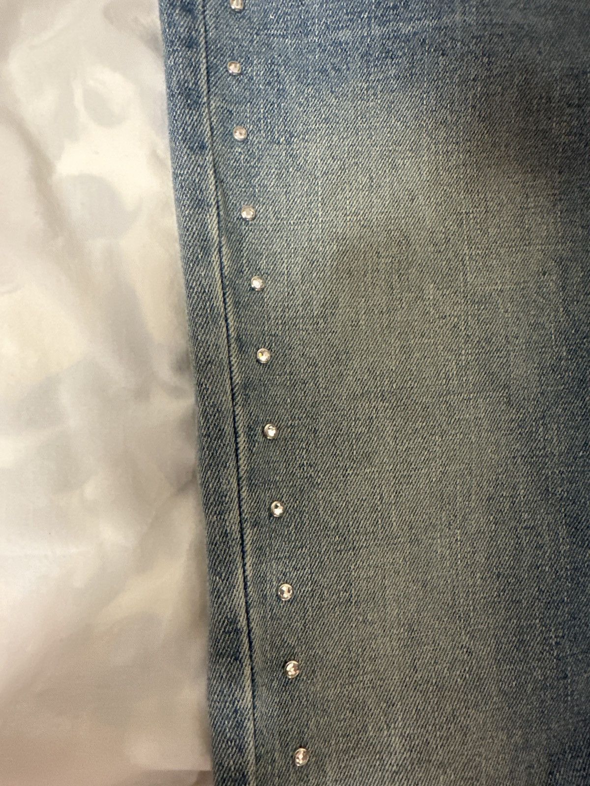 Bowery × Designer Dakar New York Studded Denim Size US 32 / EU 48 - 3 Thumbnail