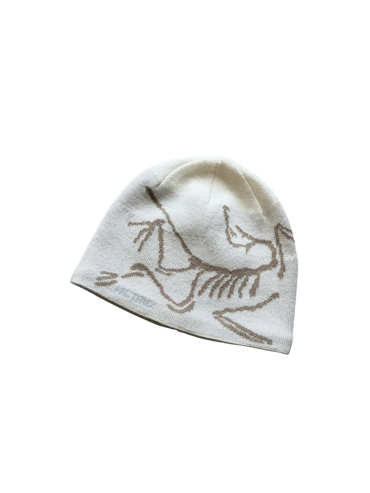 Arcteryx White Beige Skull Cap, Men's