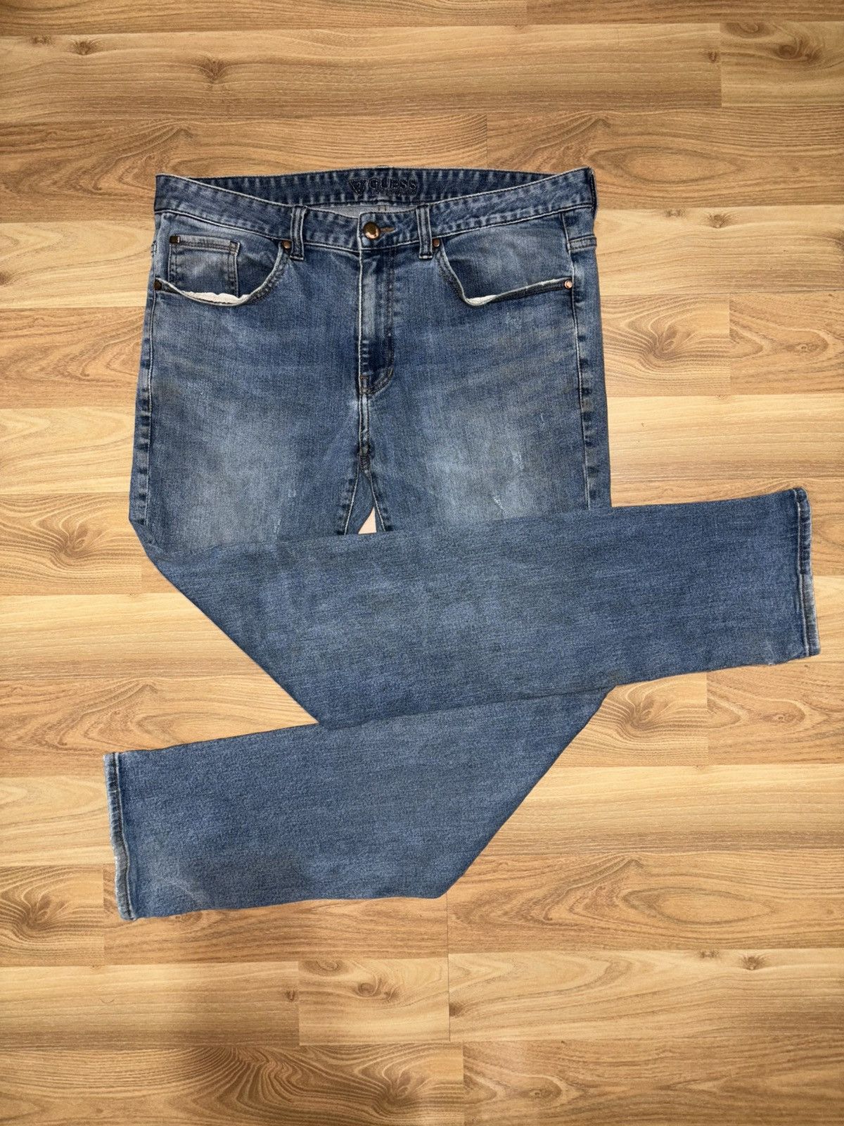 Guess VTG x Guess x Streetwear x Jeans Size US 34 / EU 50 - 3 Thumbnail