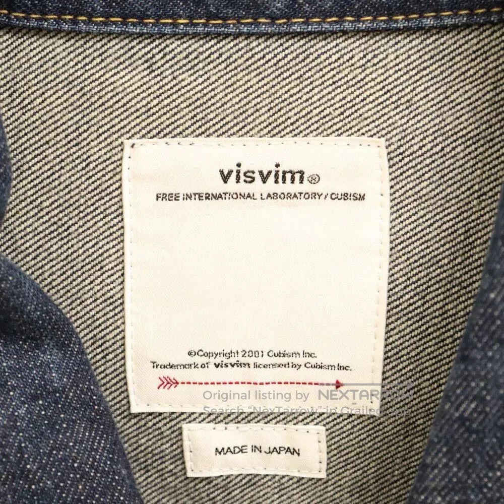 Visvim visvim 21AW 101XX Denim Jacket. Size US M / EU 48-50 / 2 - 4 Thumbnail