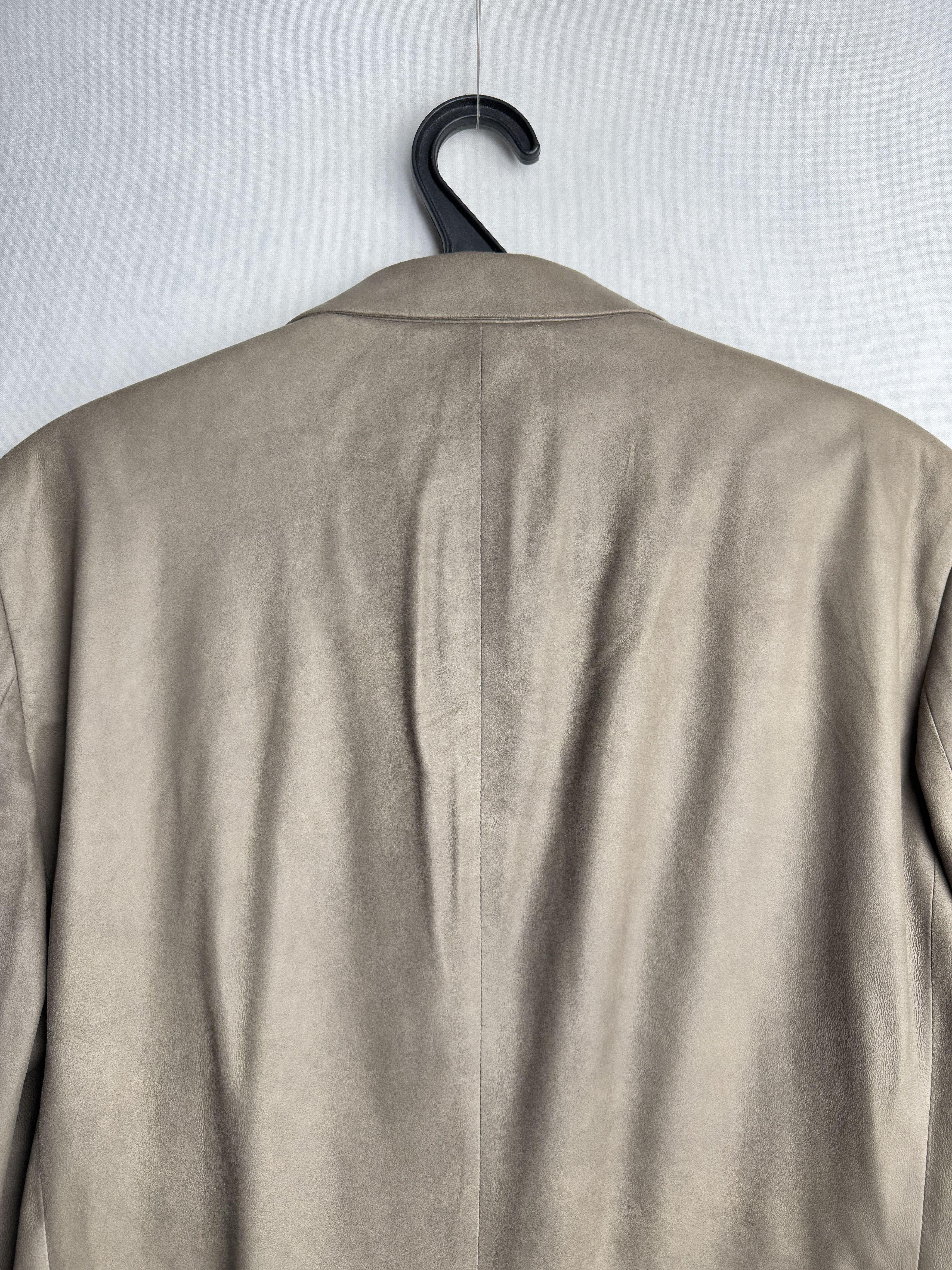 Designer × Louis Feraud FERAUD men’s leather suit jacket Size 50R - 10 Thumbnail